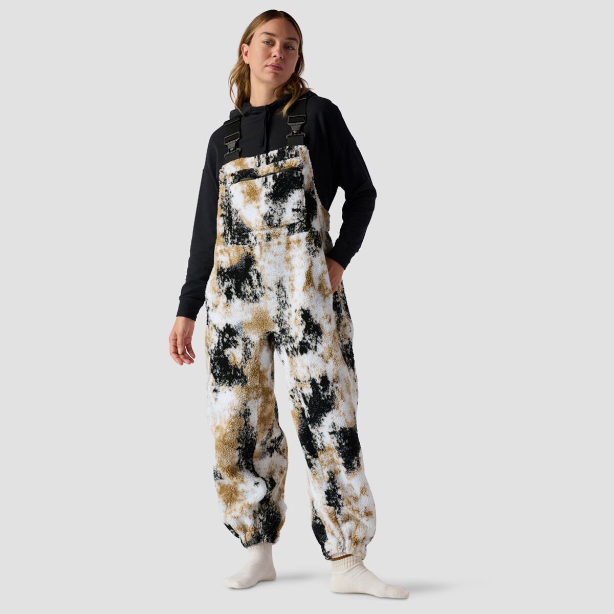 Stoic Mid-Pile Fleece Overall - Women's Splatter Camo, M