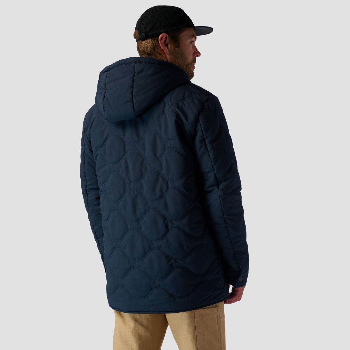 Stoic Quilted Hooded Snap Jacket - Men's - Clothing