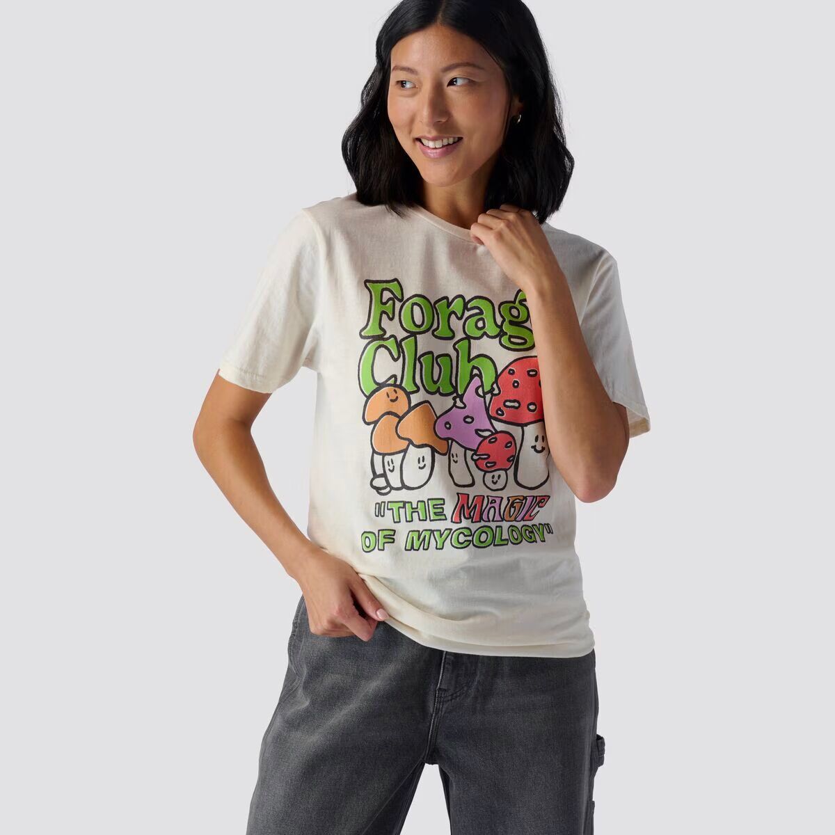 Stoic Forage Club T-Shirt Natural, M