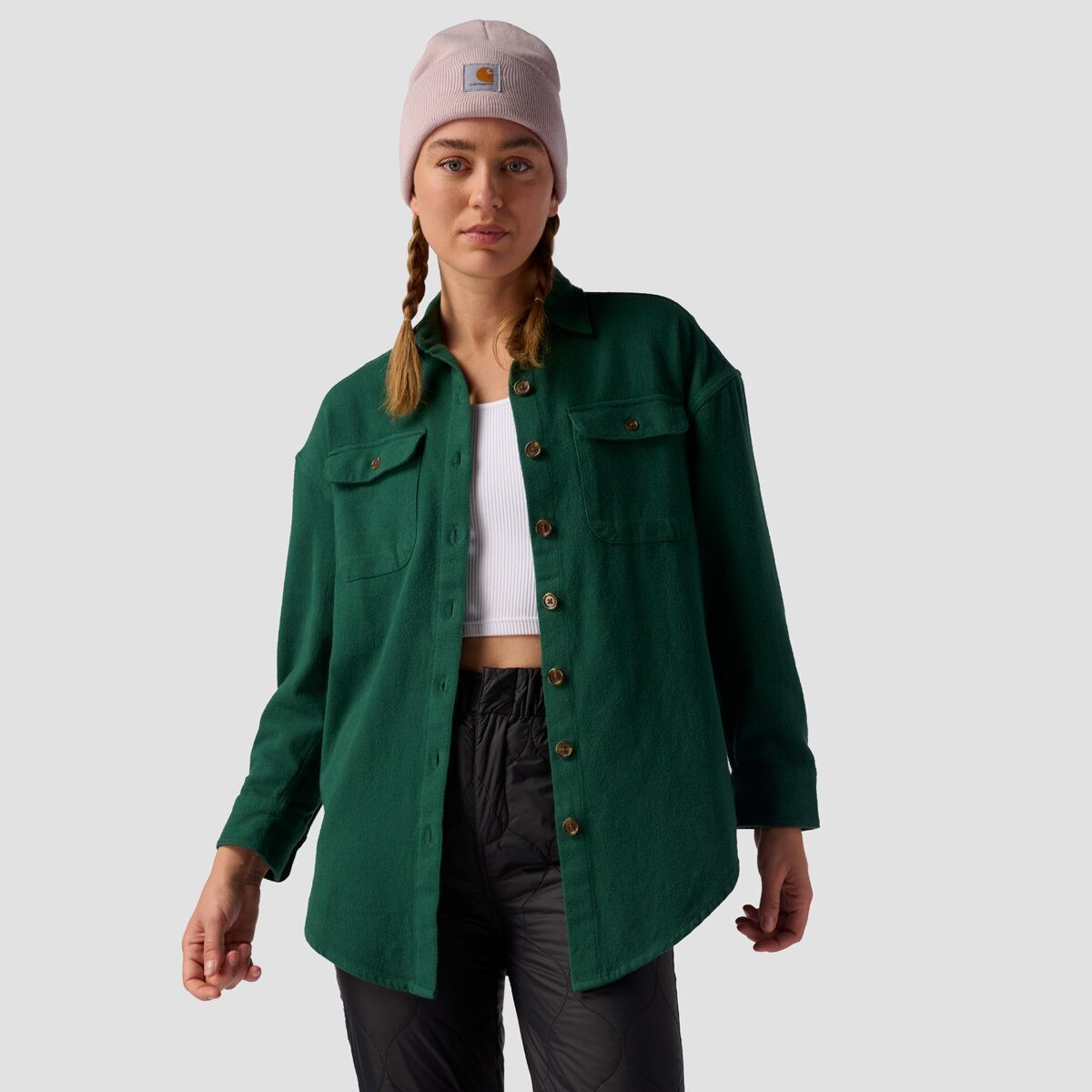 Stoic Tasha Oversized Brushed Flannel - Women's