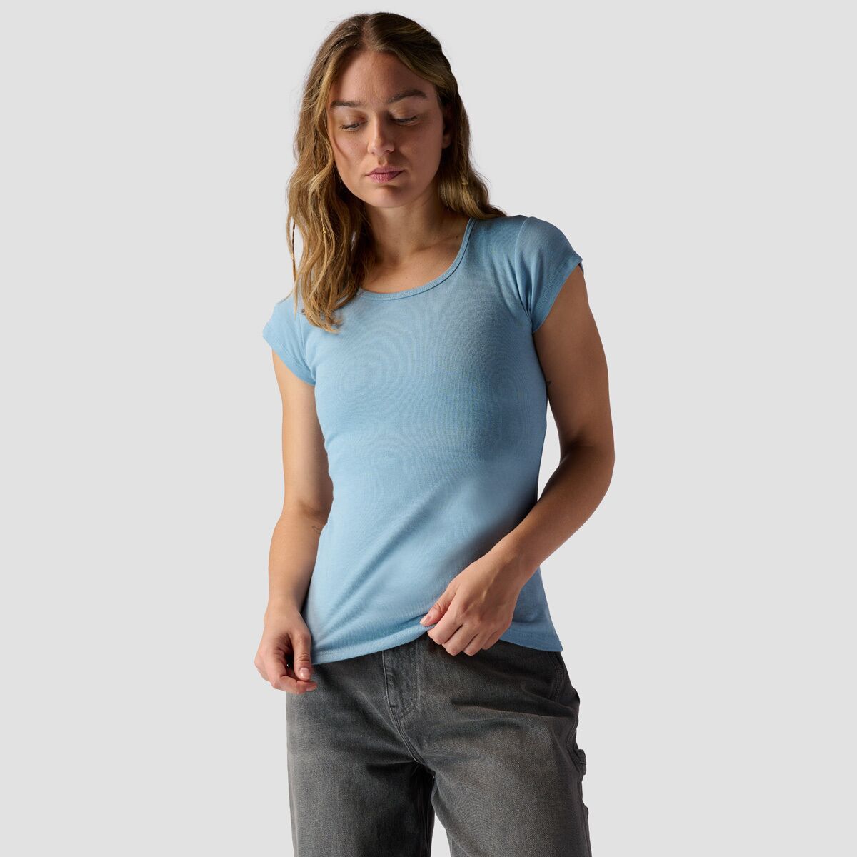 Stoic Baby T-Shirt - Women's Cloud, S