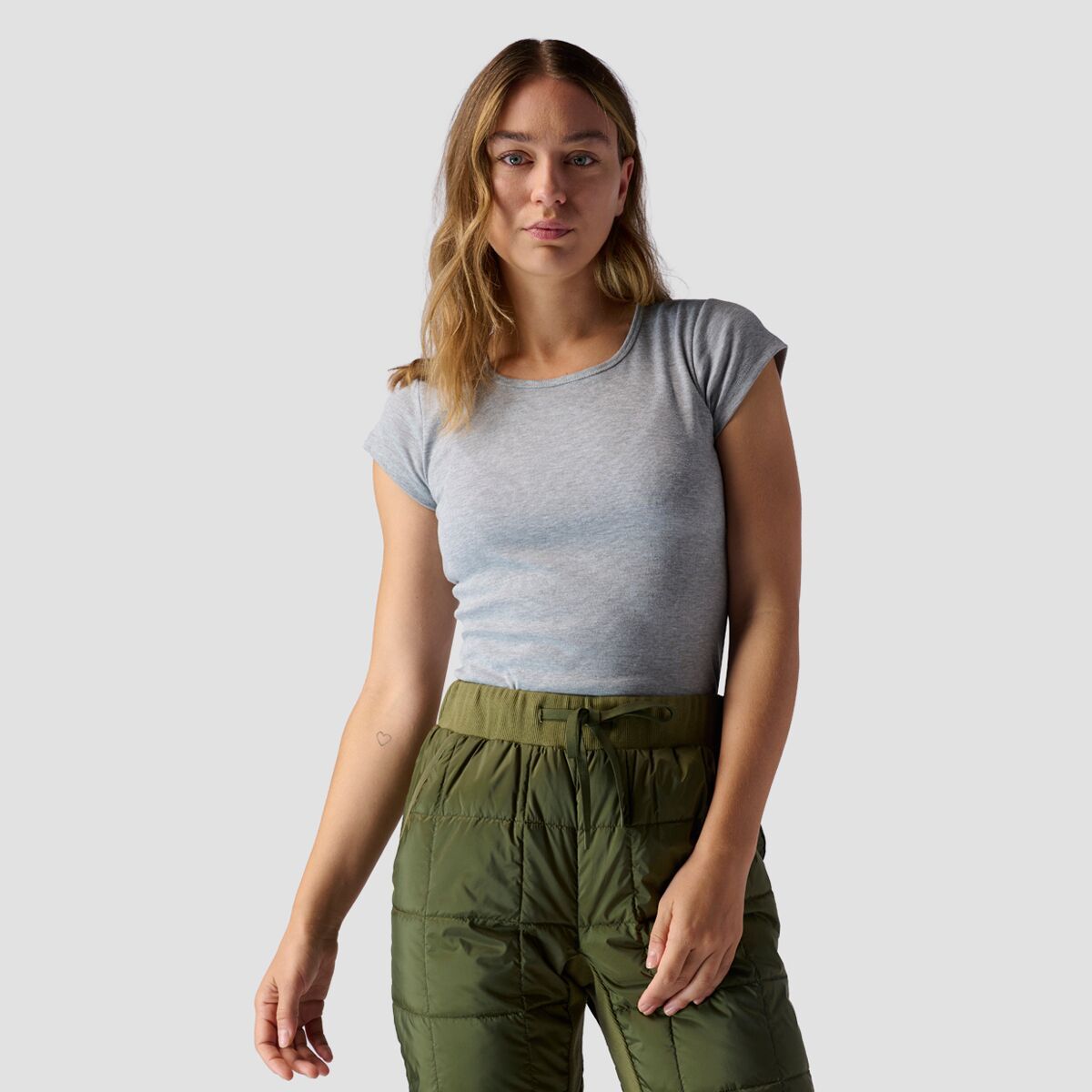 Stoic Baby T-Shirt - Women's Heather Grey, S