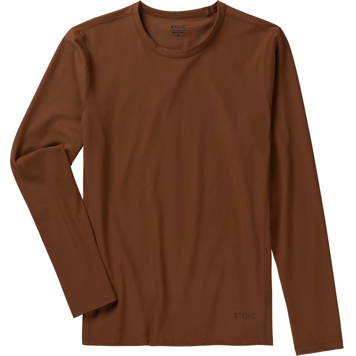 Stoic Brushed Baselayer Crew - Men's Tortoise Shell, S