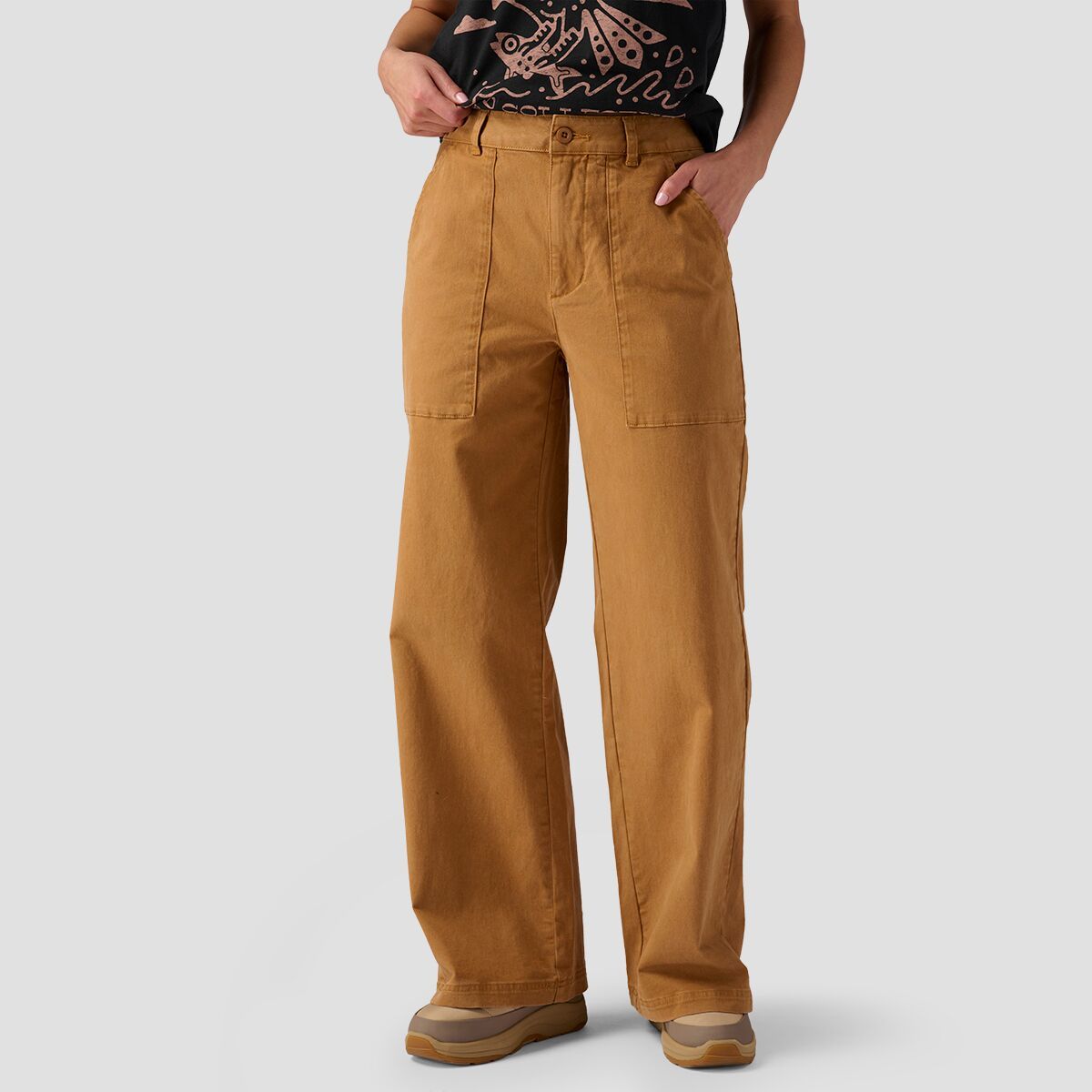 Stoic Venture Wide Leg Pant - Women's Brown Sugar, 8