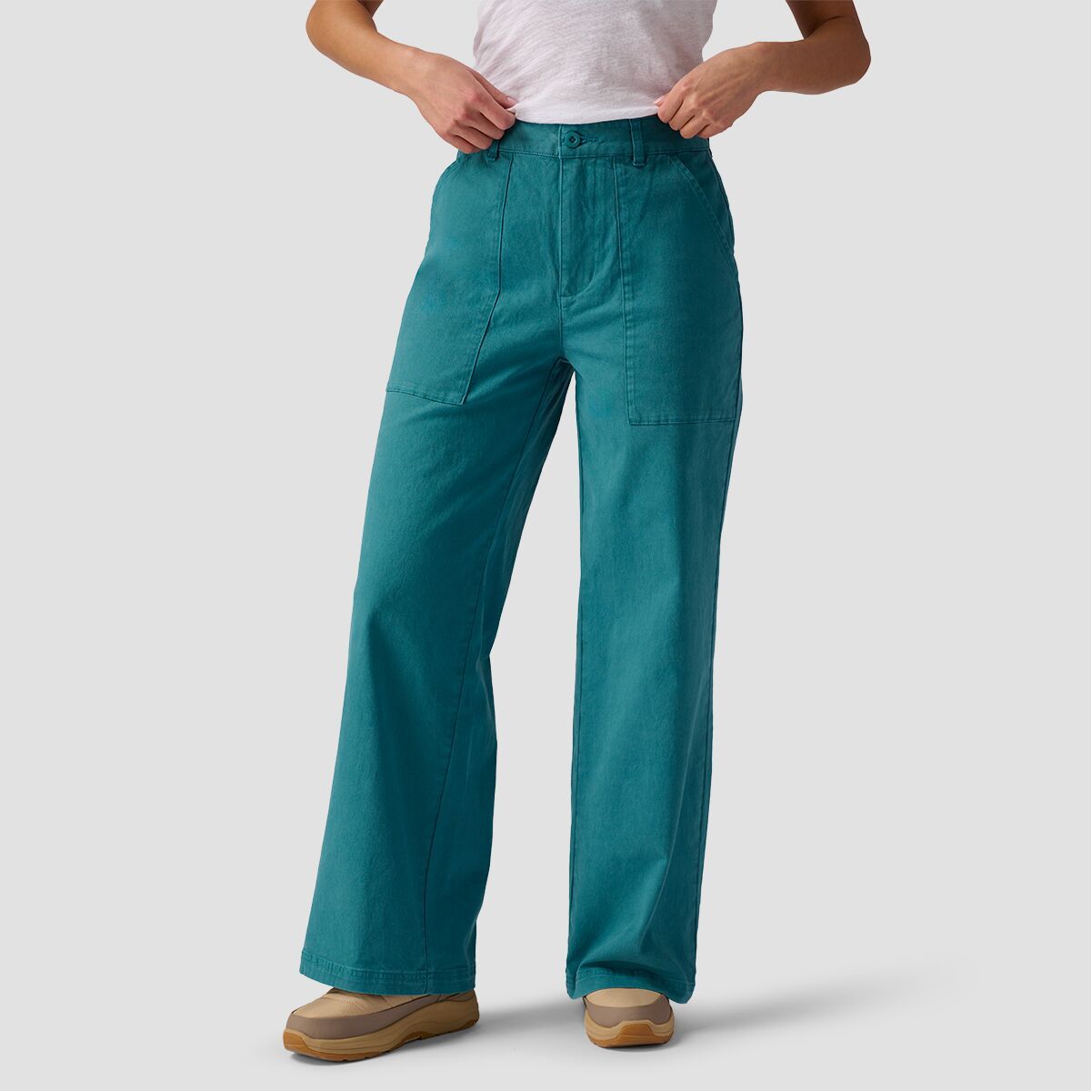 Stoic Venture Wide Leg Pant - Women's Hydro, 10