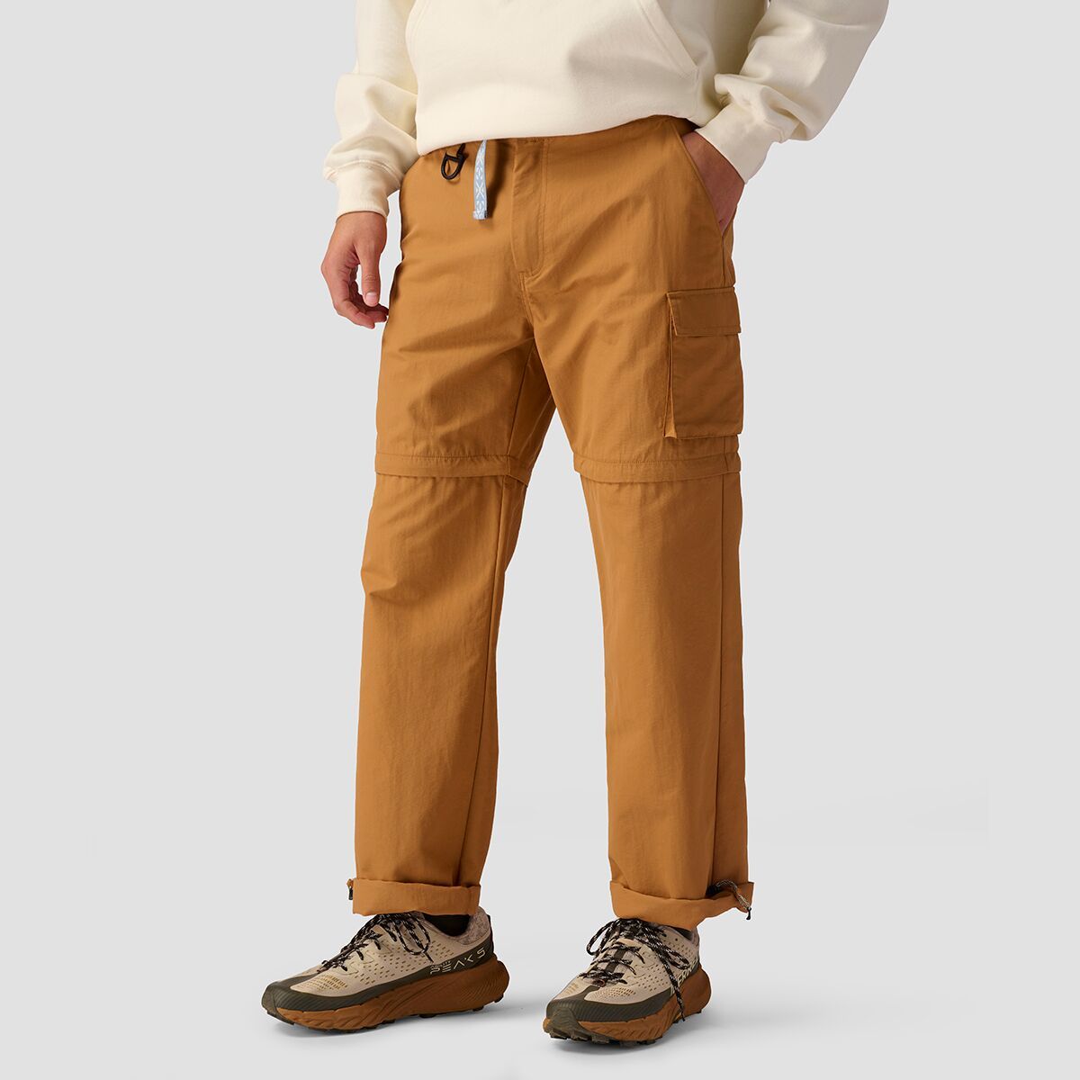 Stoic Utility Zip Off Pant - Men's Brown Sugar, M