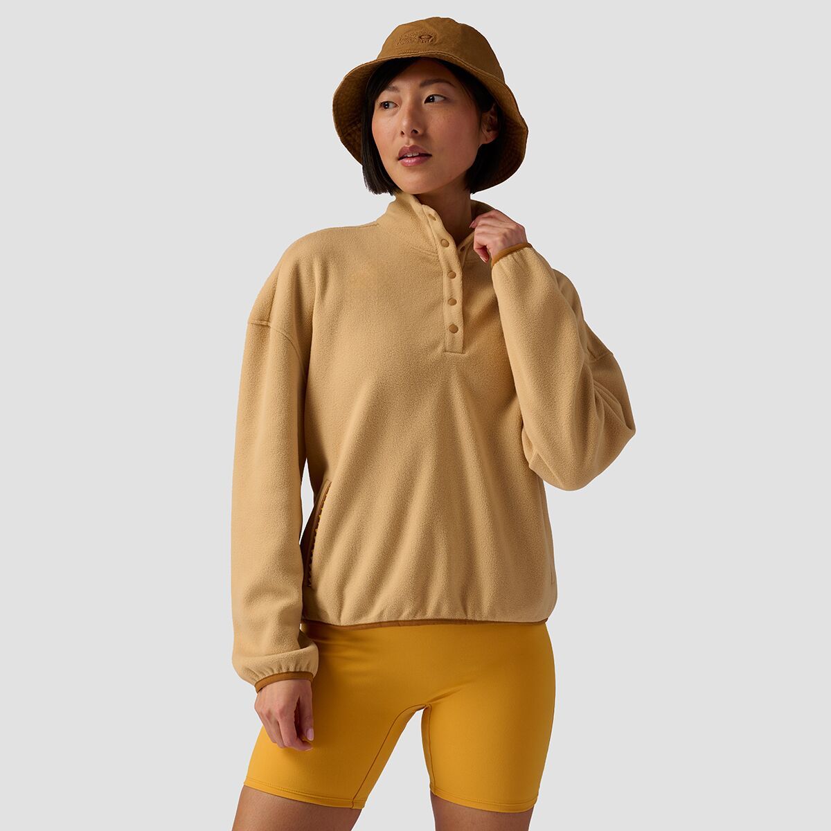 Stoic Chelsea Fleece Pullover - Women's Taos Taupe, L