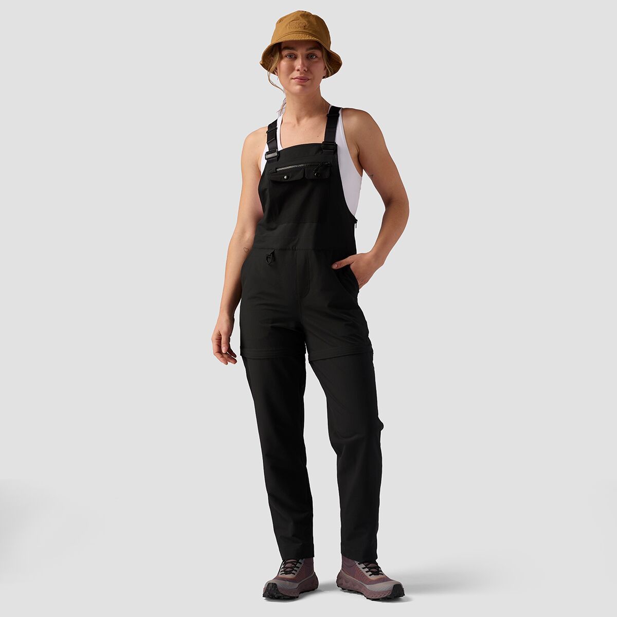Stoic Wander Zip-Off Overall - Women's Stretch Limo, S