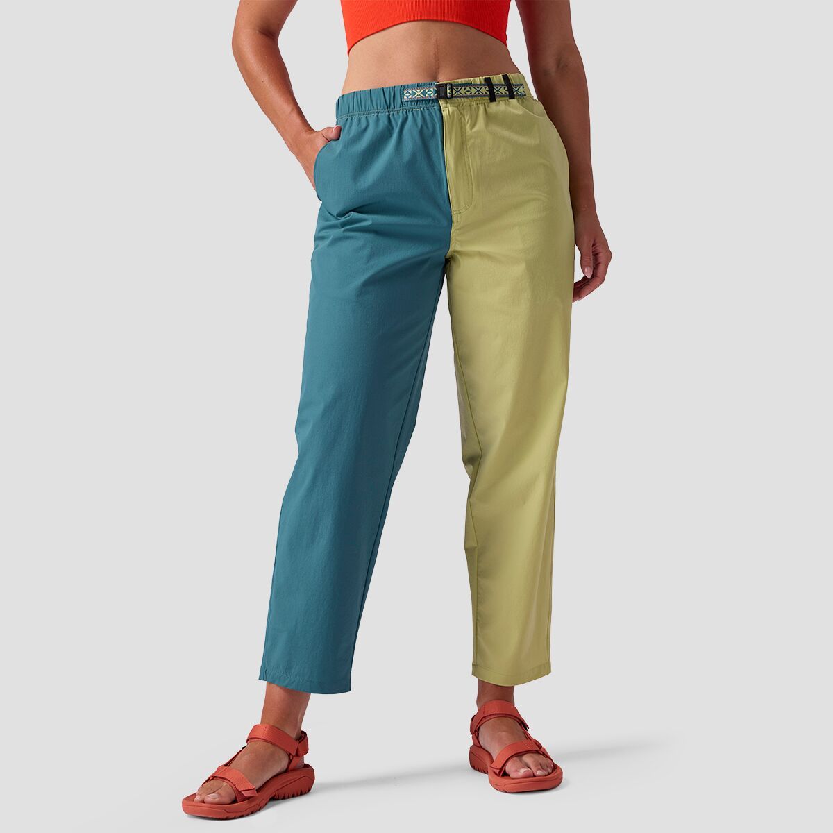 Stoic Utility Venture Pant - Women's Hydro/Cactus/Margarita, XL