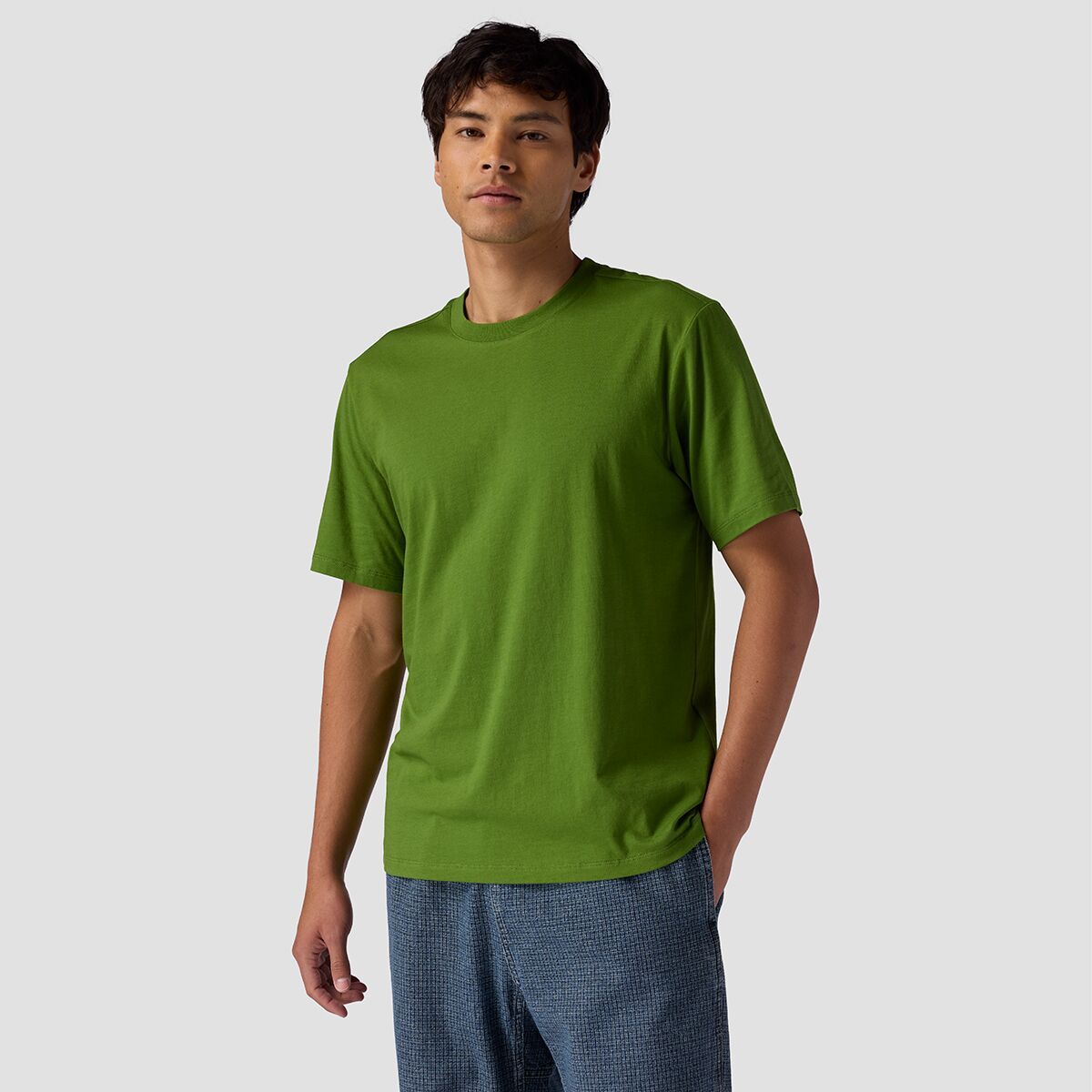 Stoic Solid Relaxed T-Shirt - Men's Cactus, M