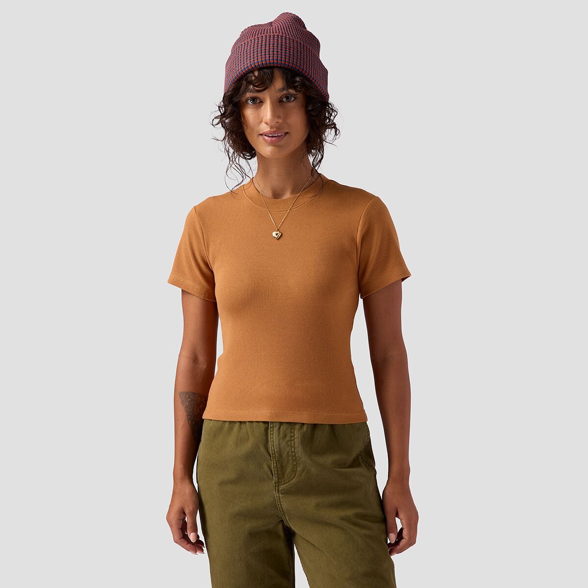 Image of Stoic Tiny T-Shirt - Women's Brown Sugar, XL