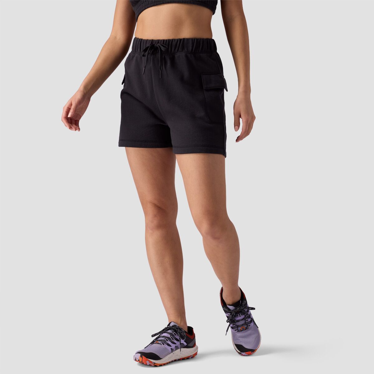 Stoic Vintage Gym Cargo Short - Women's Stretch Limo, XS