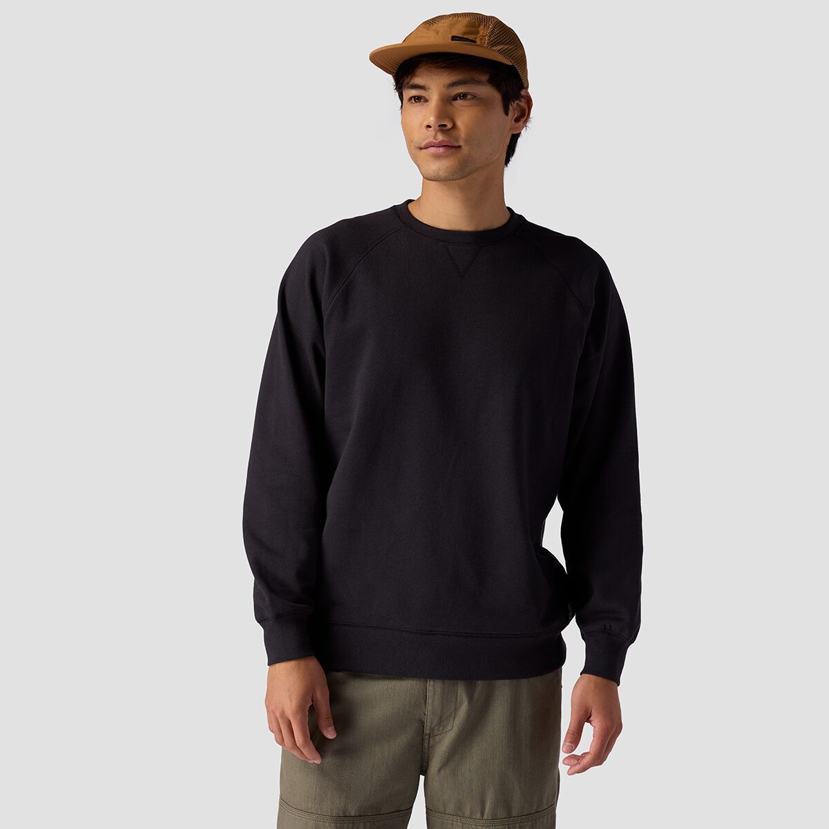 Stoic Vintage Gym Crewneck Sweatshirt - Men's Stretch Limo, L