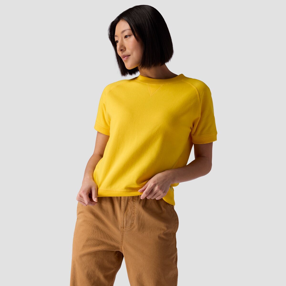 Stoic Vintage Gym Short-Sleeve Sweatshirt - Women's