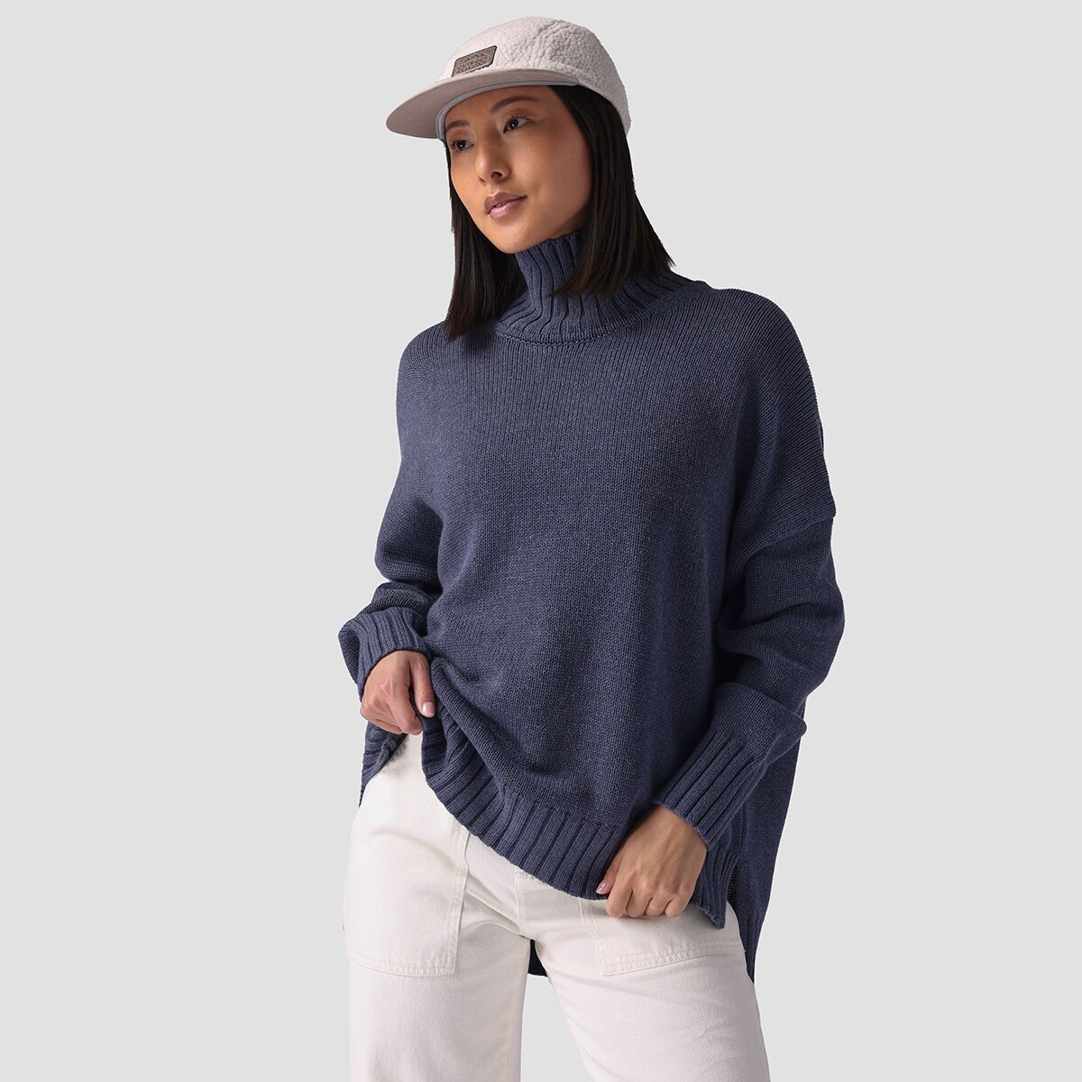Stoic Relaxed Turtleneck Sweater - Women