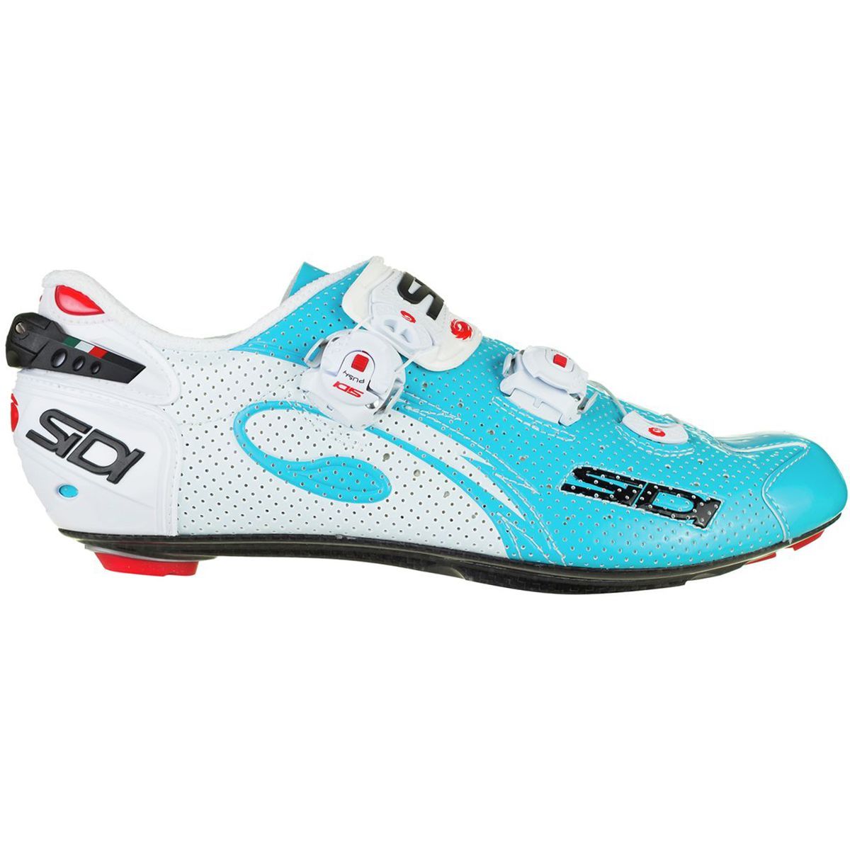 Sidi Wire Carbon Air Cycling Shoe - Men's Sky Blue/White, 41.5