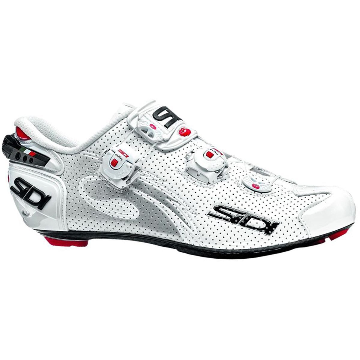 Sidi Wire Carbon Air Cycling Shoe - Men's White, 46.5
