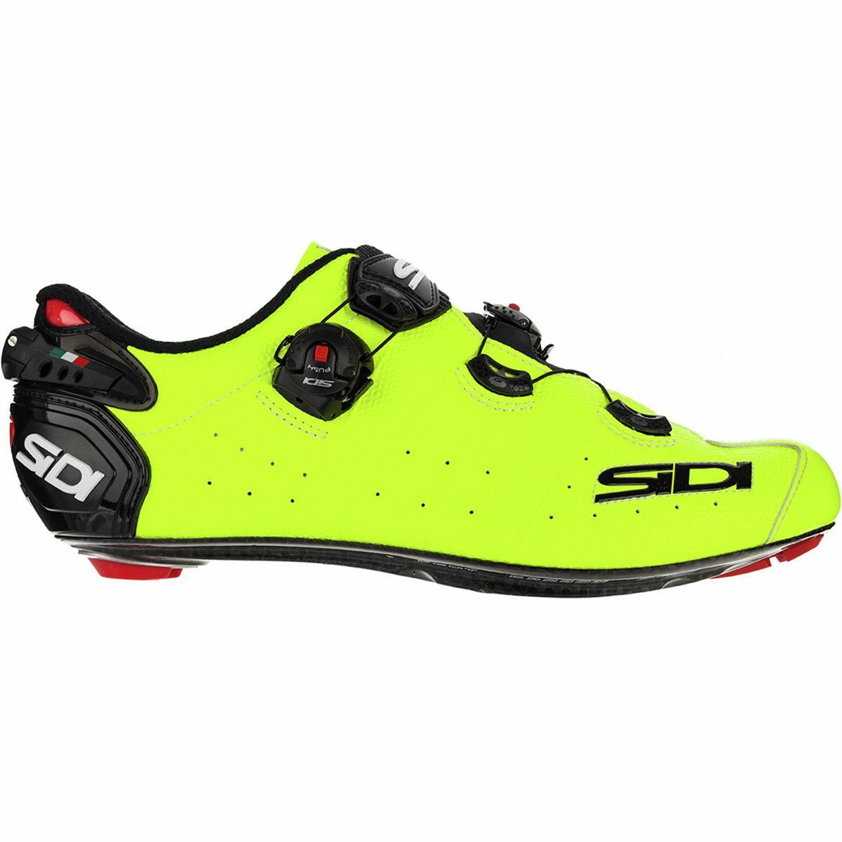 Sidi Wire 2 Carbon Cycling Shoe - Men's Flo Yellow/Black, 38.0
