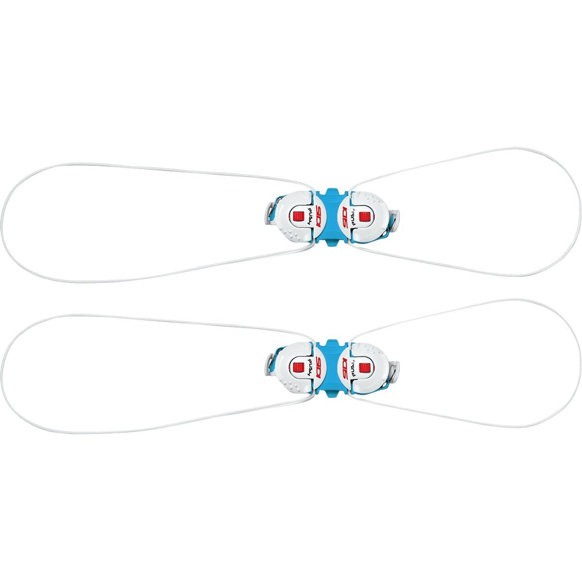 Image of Sidi Shot Tiger R. Double Tecno-3 Push System Blue/White, One Size