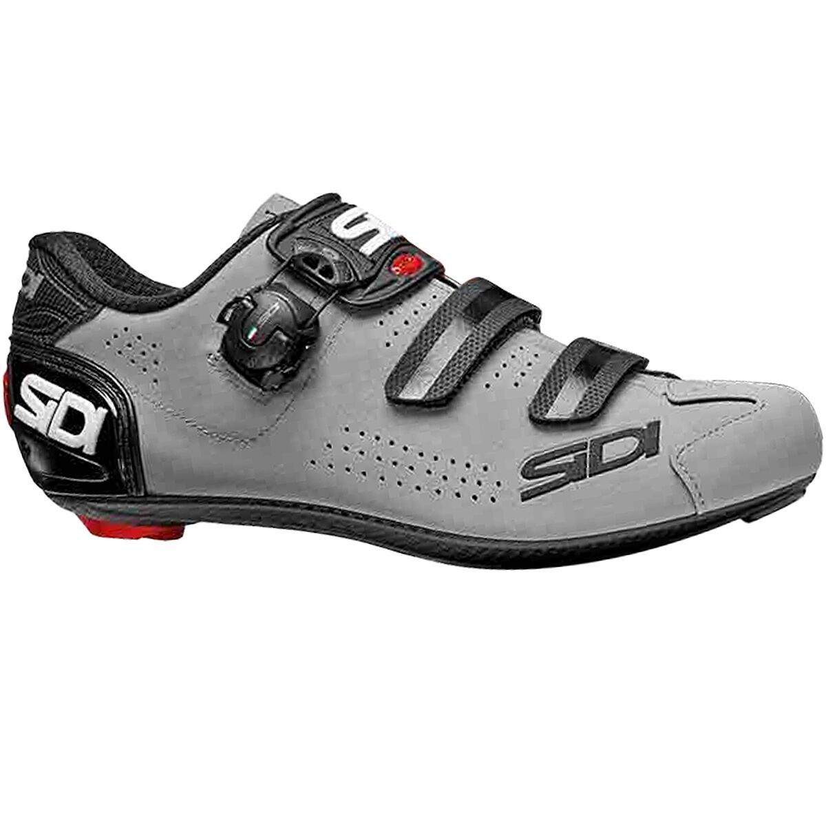 Sidi Alba 2 Cycling Shoe - Men's Black/Grey, 42.0