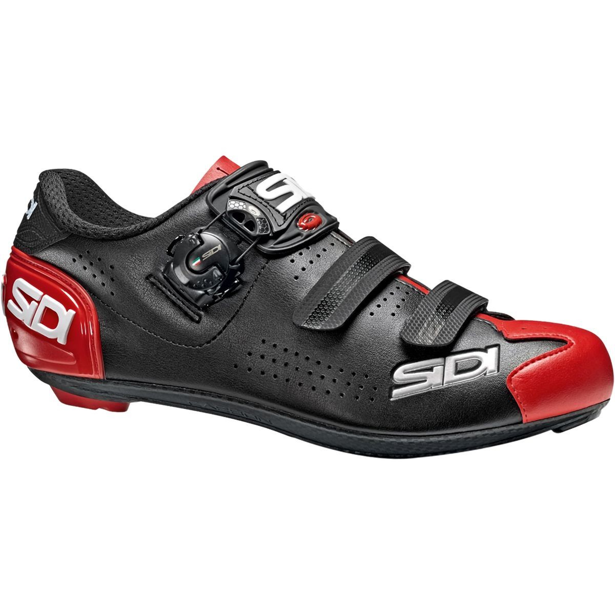 Sidi Alba 2 Cycling Shoe - Men's Black/Red, 45.5