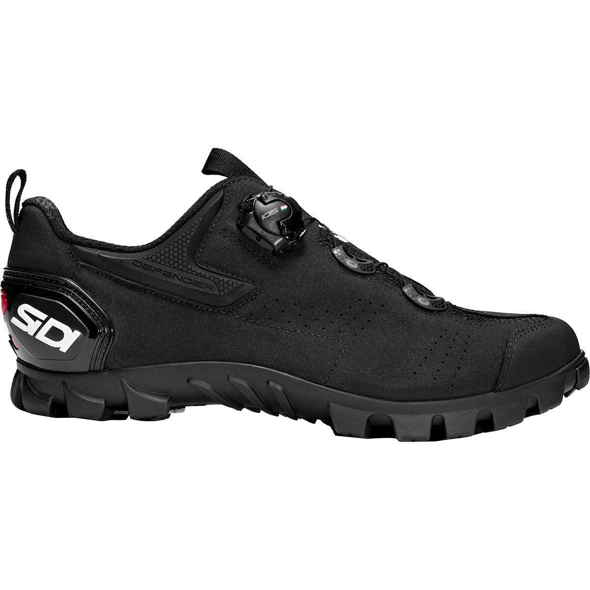 Sidi Defender 20 Cycling Shoe - Men's Black, 43.0