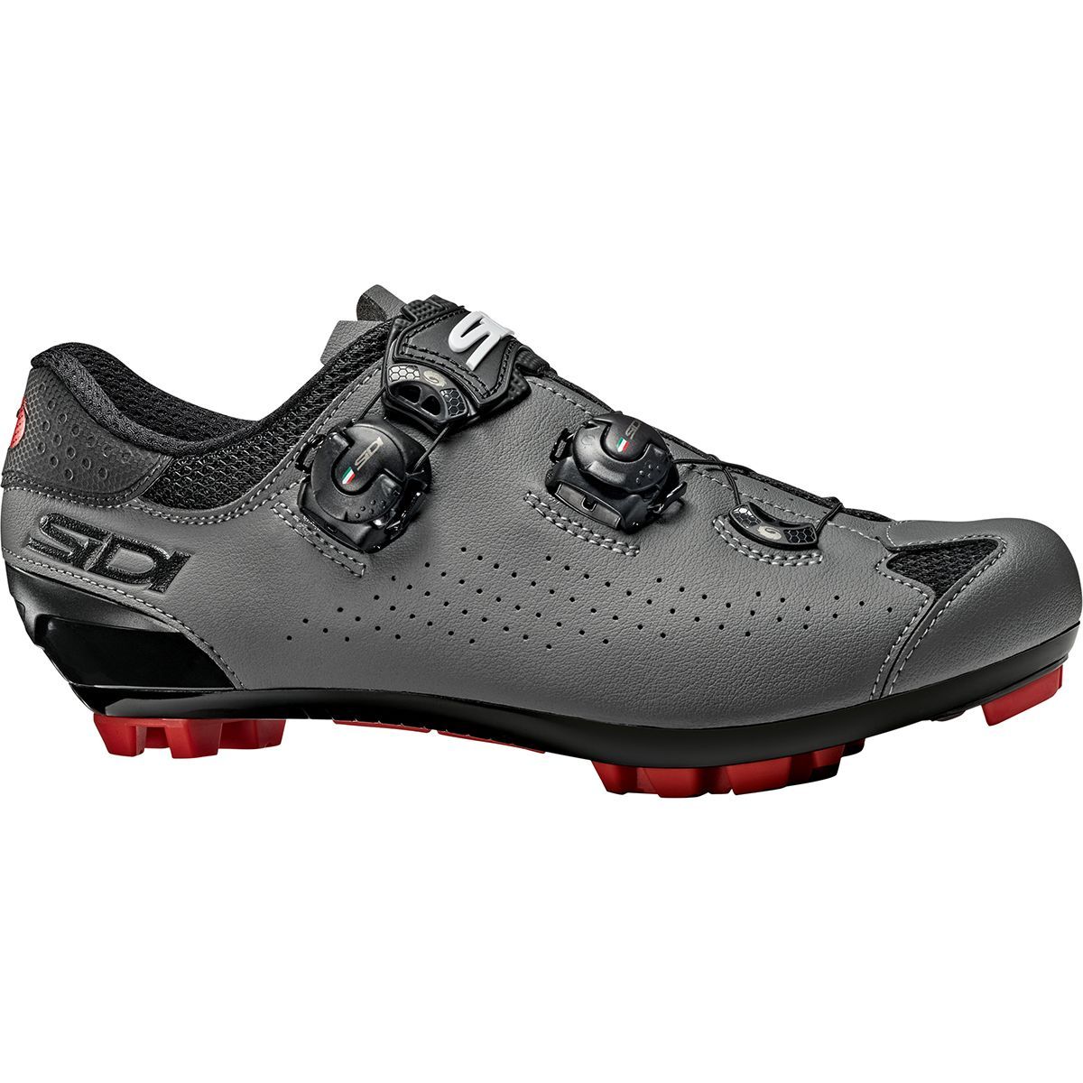 Sidi Dominator 10 Cycling Shoe - Men's Black/Grey, 41.5