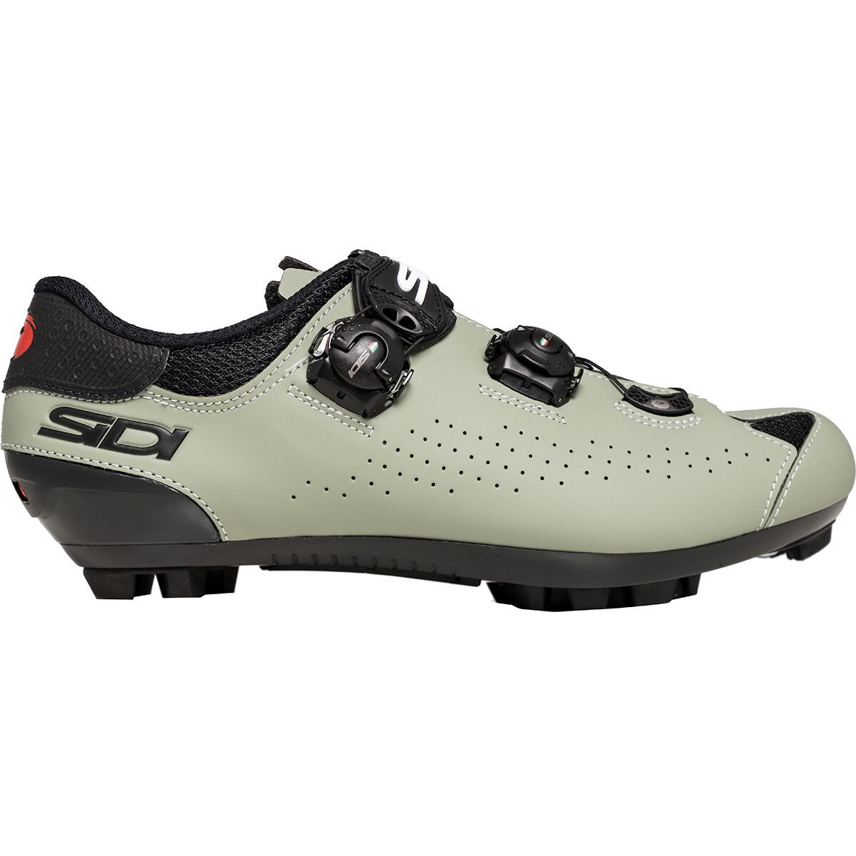 Sidi Dominator 10 Cycling Shoe - Men's Black/Sage, 45.0
