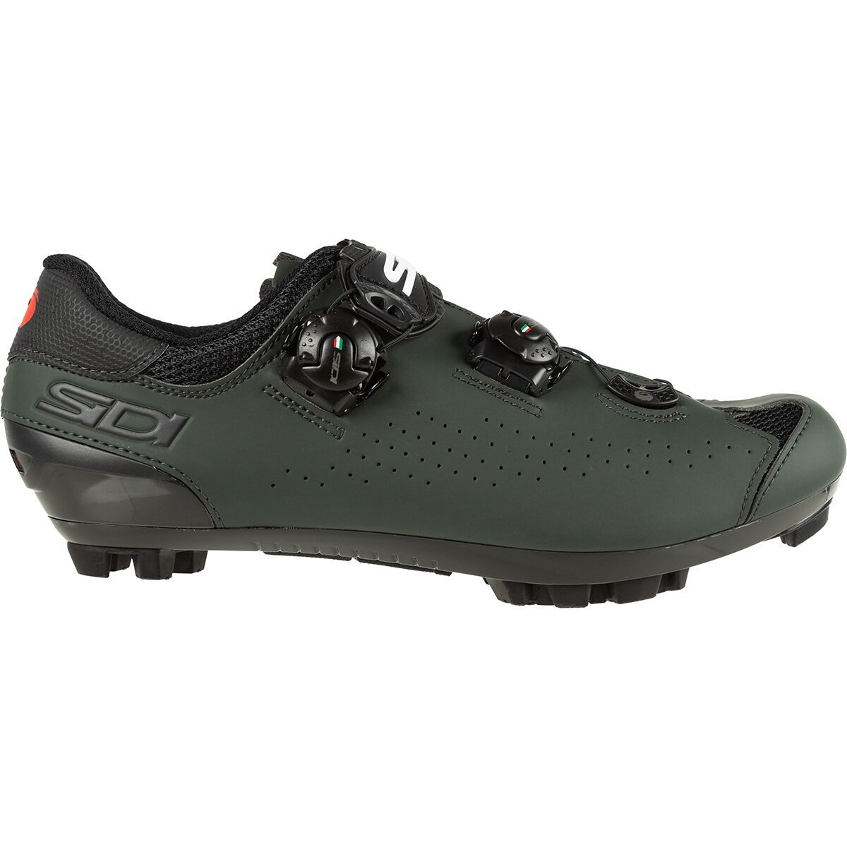 Sidi Dominator 10 Cycling Shoe - Men's Olive Green, 42.0