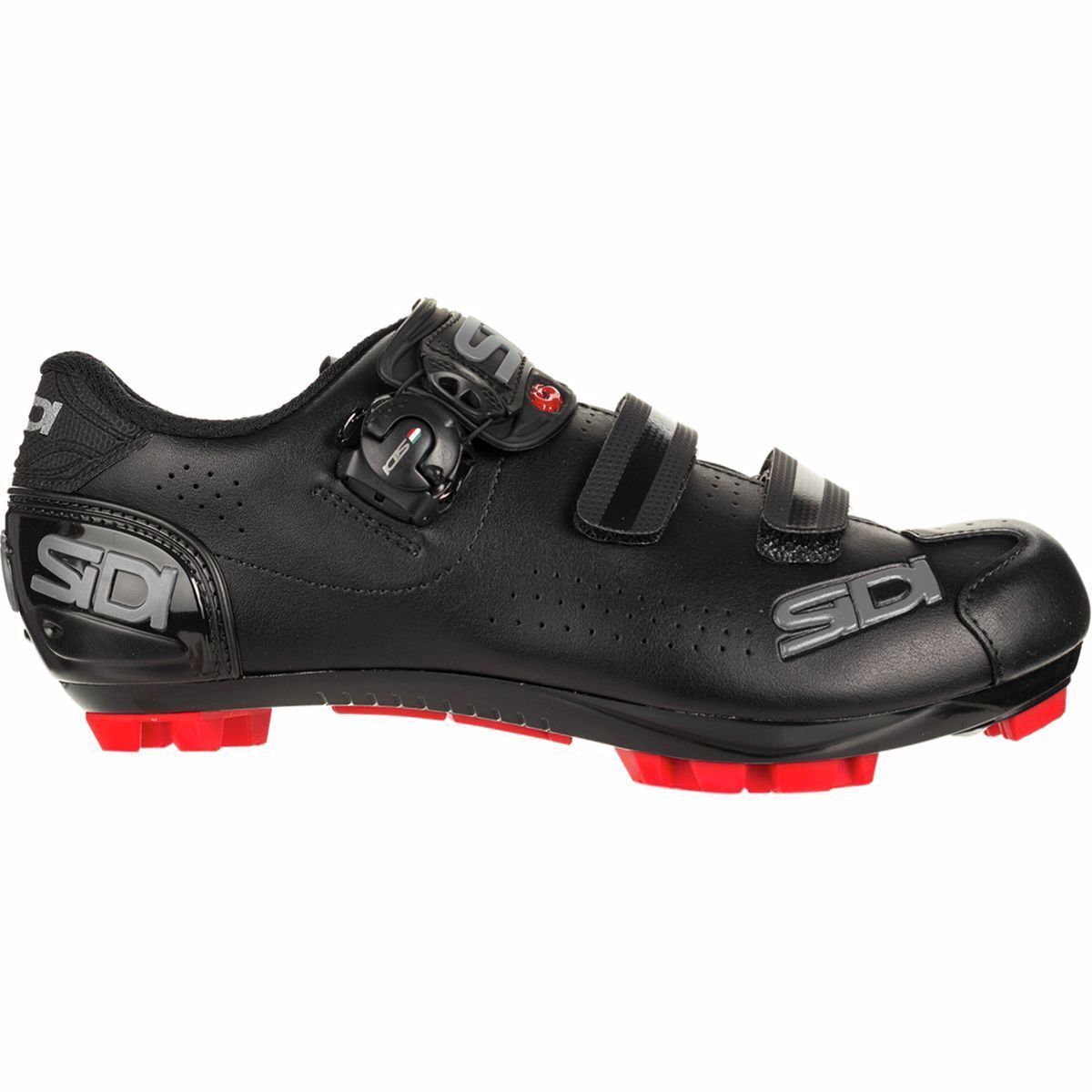 Sidi Trace 2 Mega Cycling Shoe - Men's Black/Black, 40.0