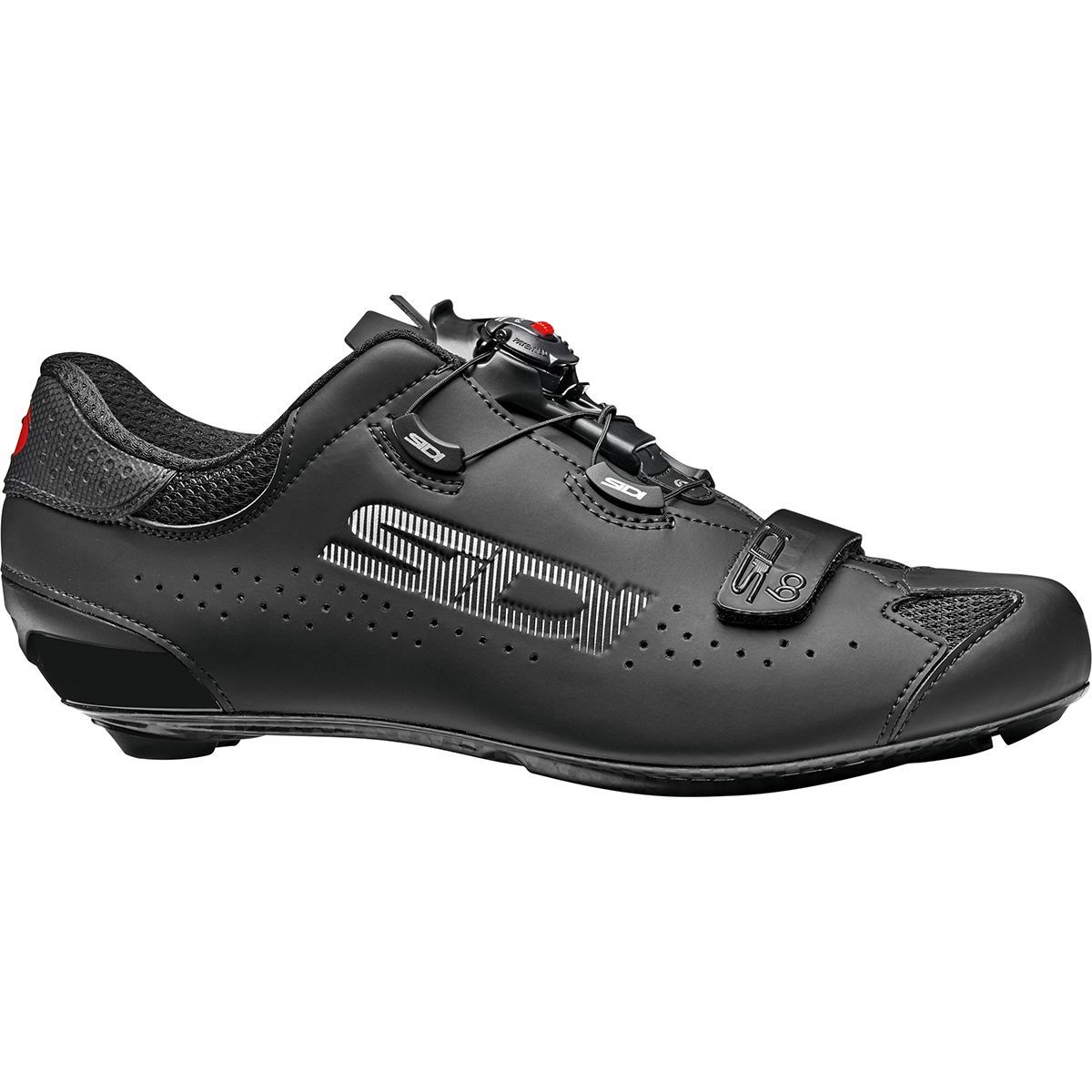 Sidi Sixty Cycling Shoe - Men's Black/Black, 45.0