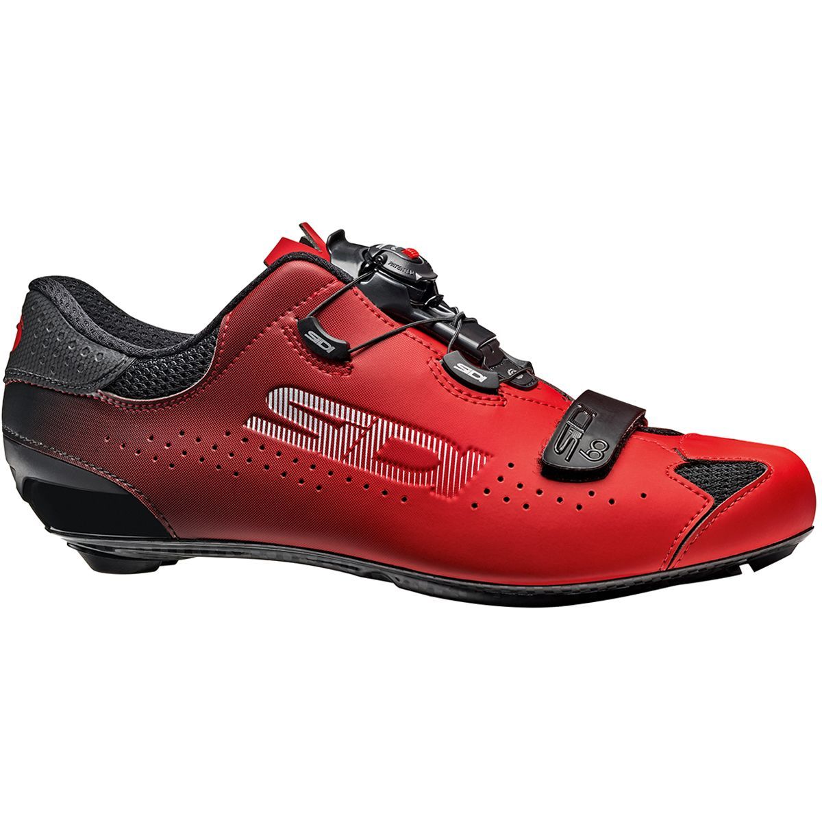 Sidi Sixty Cycling Shoe - Men's Black/Red, 47.0