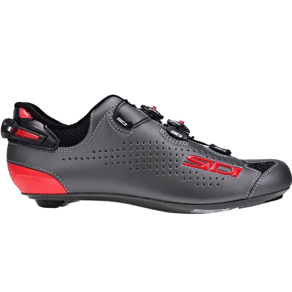 Sidi Shot 2 Cycling Shoe - Men's Black/Anthracite, 43.5