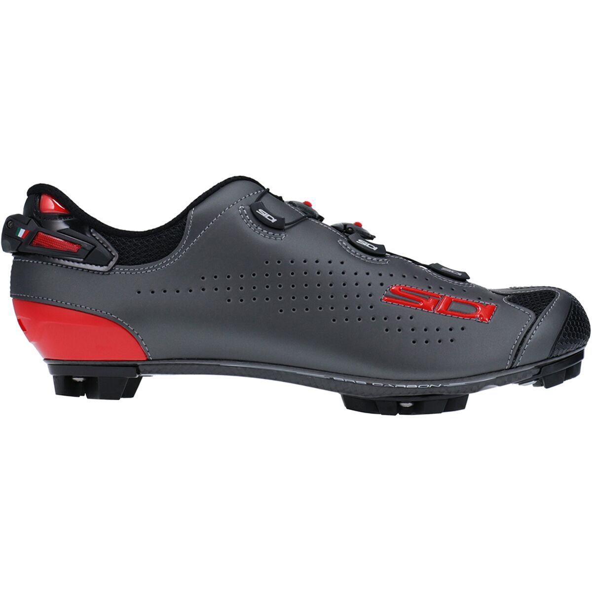 Sidi Tiger 2 Cycling Shoe - Men's Black/Anthracite, 44.0