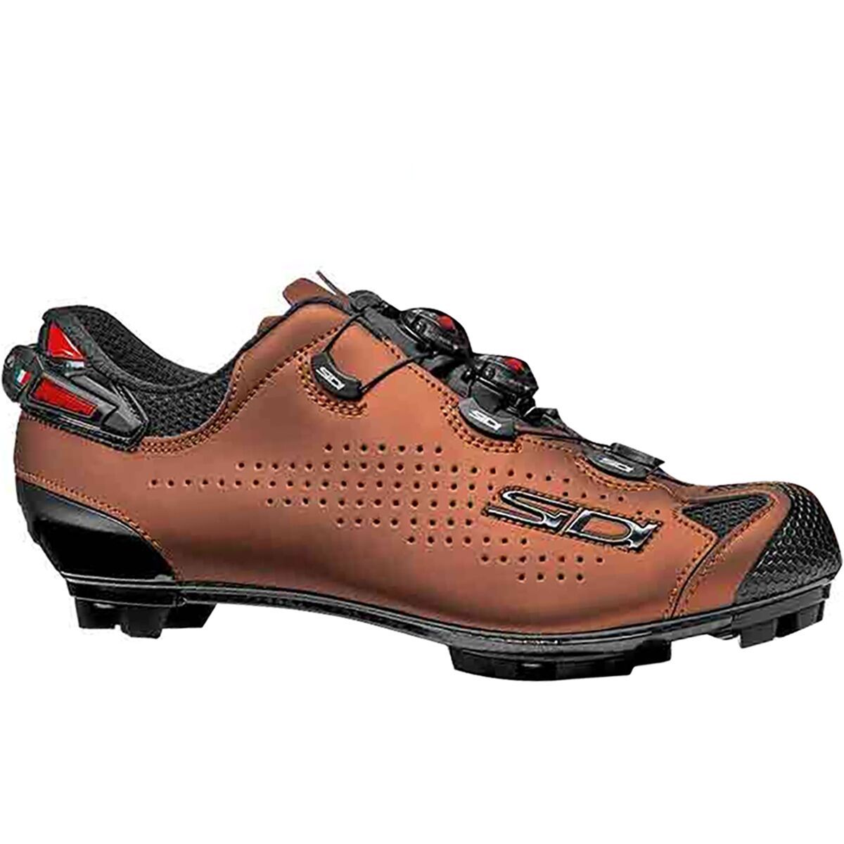 Sidi Tiger 2 Cycling Shoe - Men's Black/Rust, 45.5