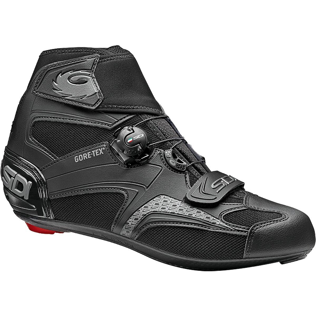 Sidi Zero GORE-TEX 2 Cycling Shoe - Men's Black/Black, 48.0