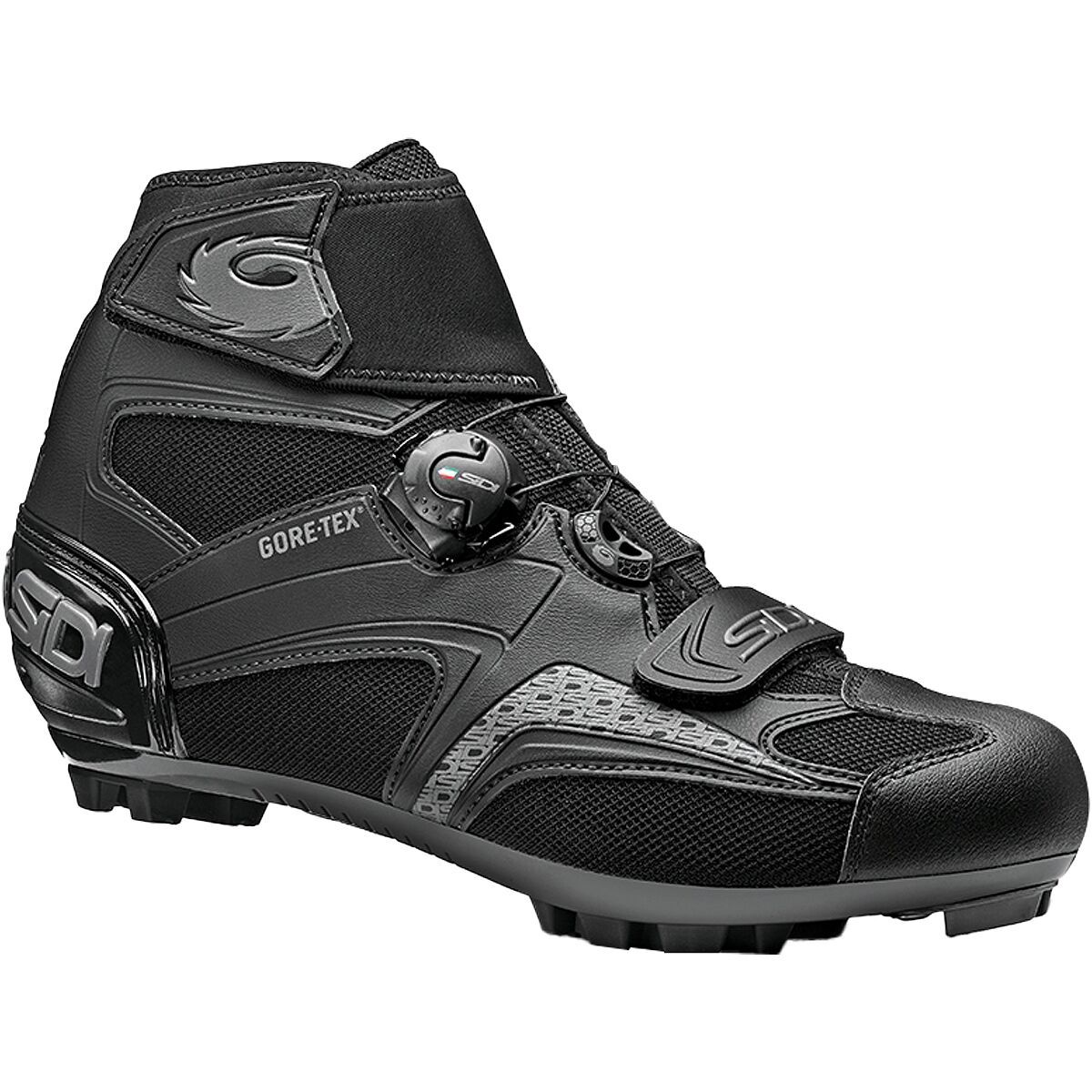 Sidi Frost GORE-TEX 2 Cycling Shoe - Men's Black/Black, 41.0