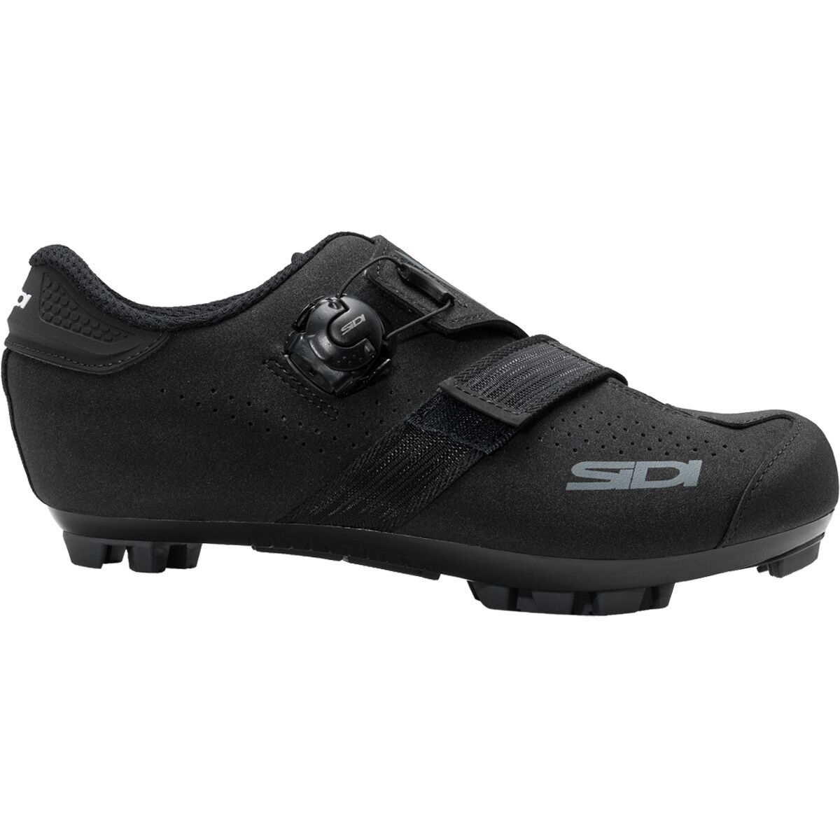 Sidi Aertis Mega Mountain Clipless Shoe - Men's Black/Black, 42.5