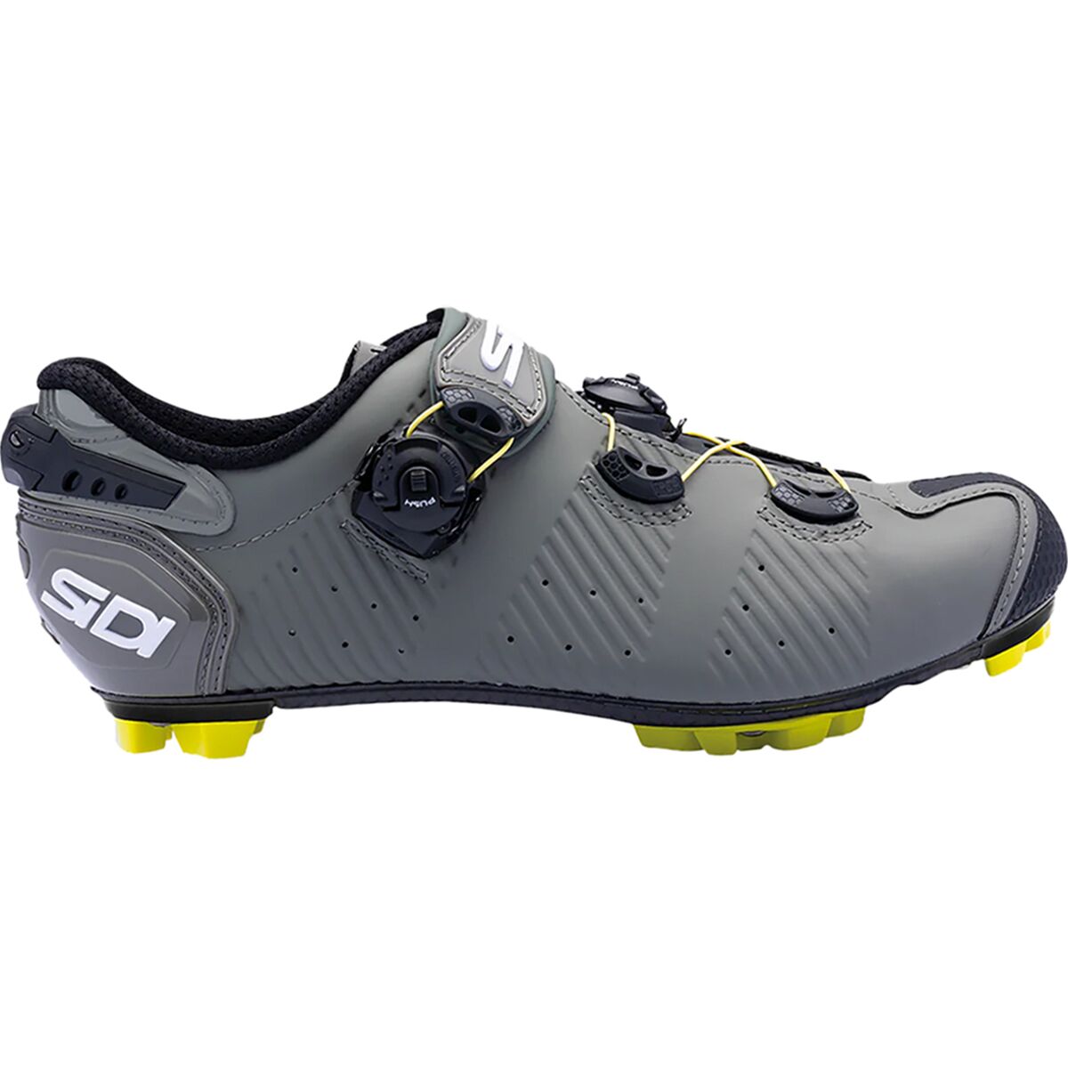 Image of Sidi Drako 2S Mountain Clipless Shoe - Men's Military Yellow, 41.0