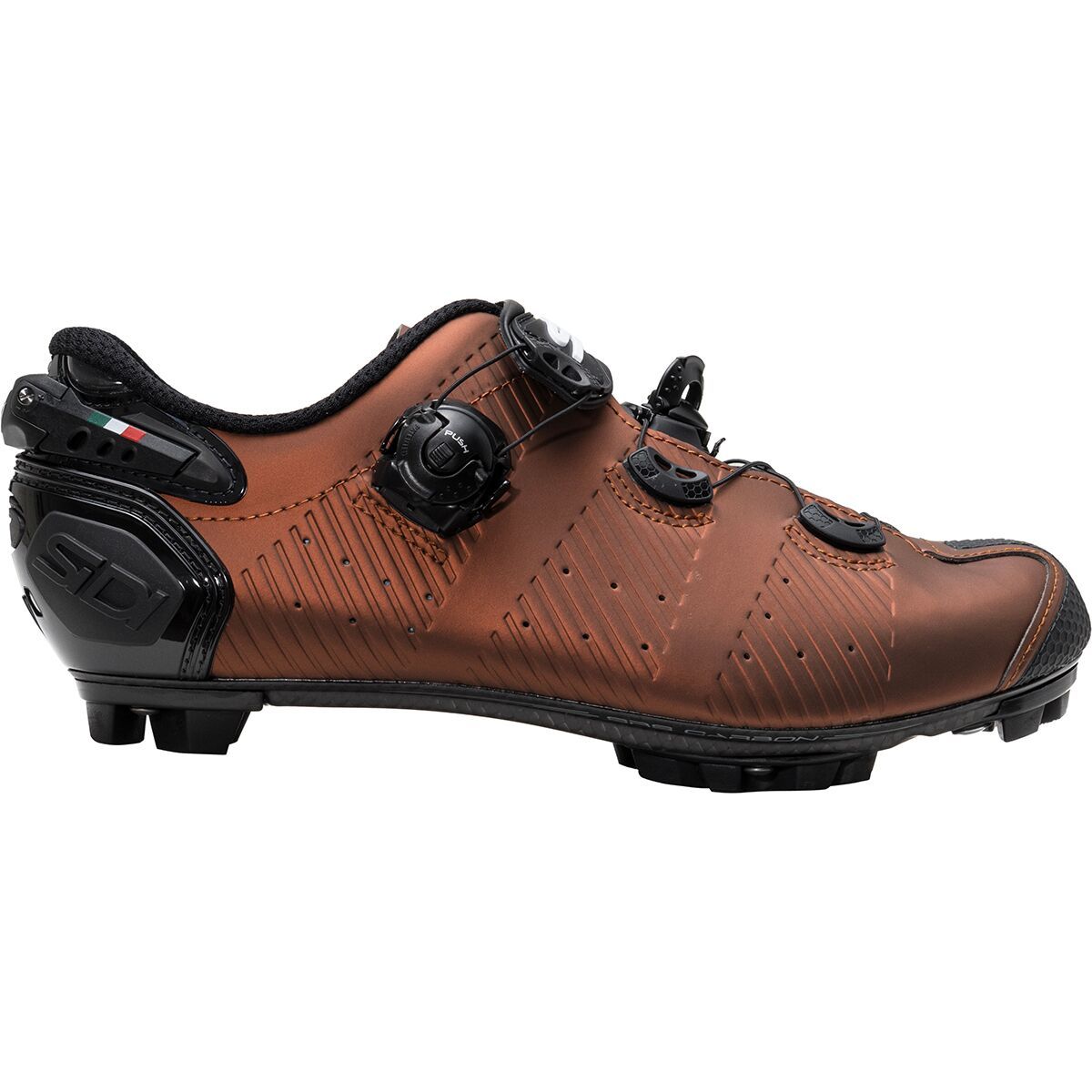 Sidi Drako 2S Mountain Clipless Shoe - Men's Rust/Black, 45.5