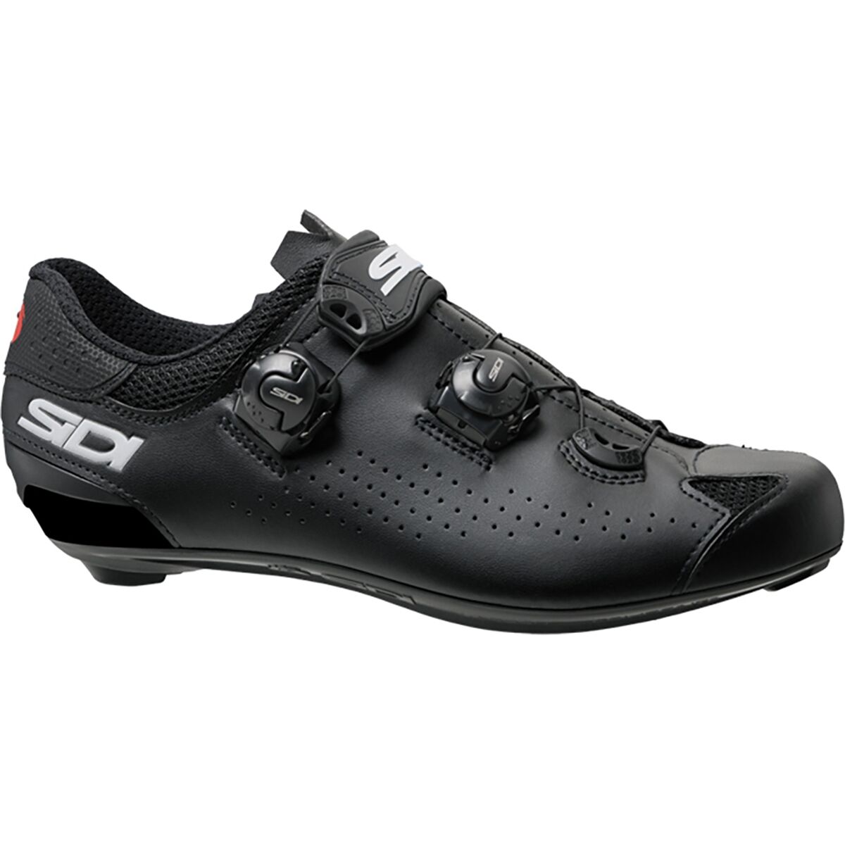 Sidi Sidi Genius 10 Mega Road Shoe - Men's Black, 47.0