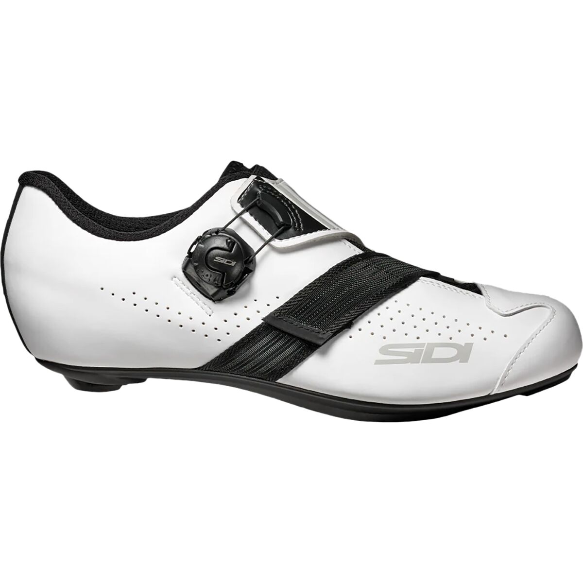 Image of Sidi Prima Road Shoe - Men's White/Black, 43.5