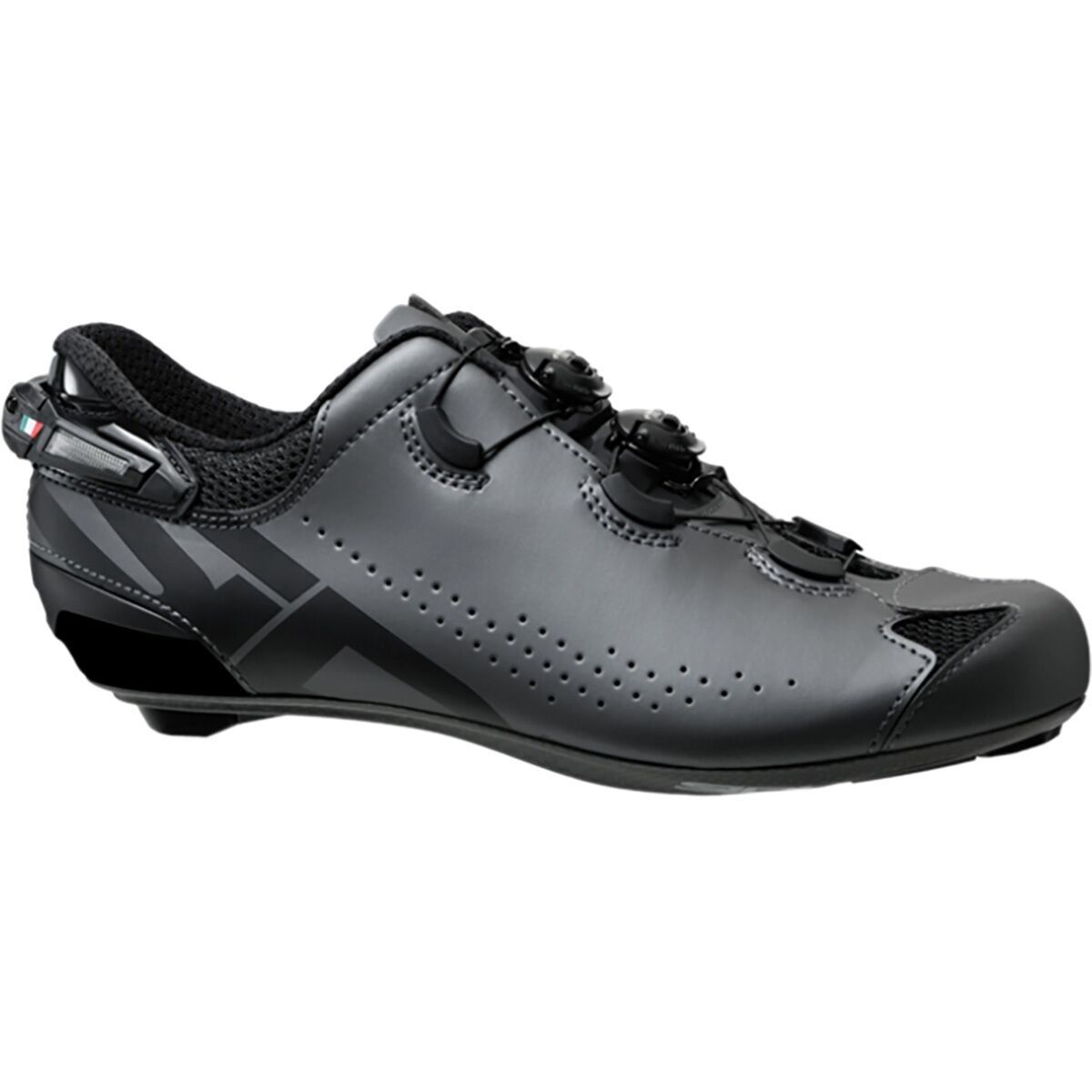 Image of Sidi Shot 2S Road Shoe - Men's Anthracite/Black, 43.5