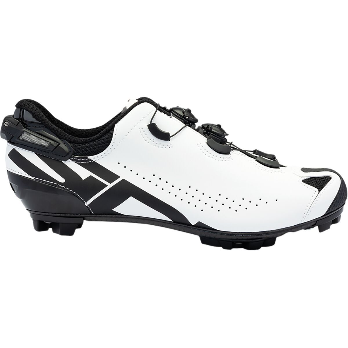 Image of Sidi Tiger 2S Mountain Clipless Shoe - Men's White/Black, 44.5