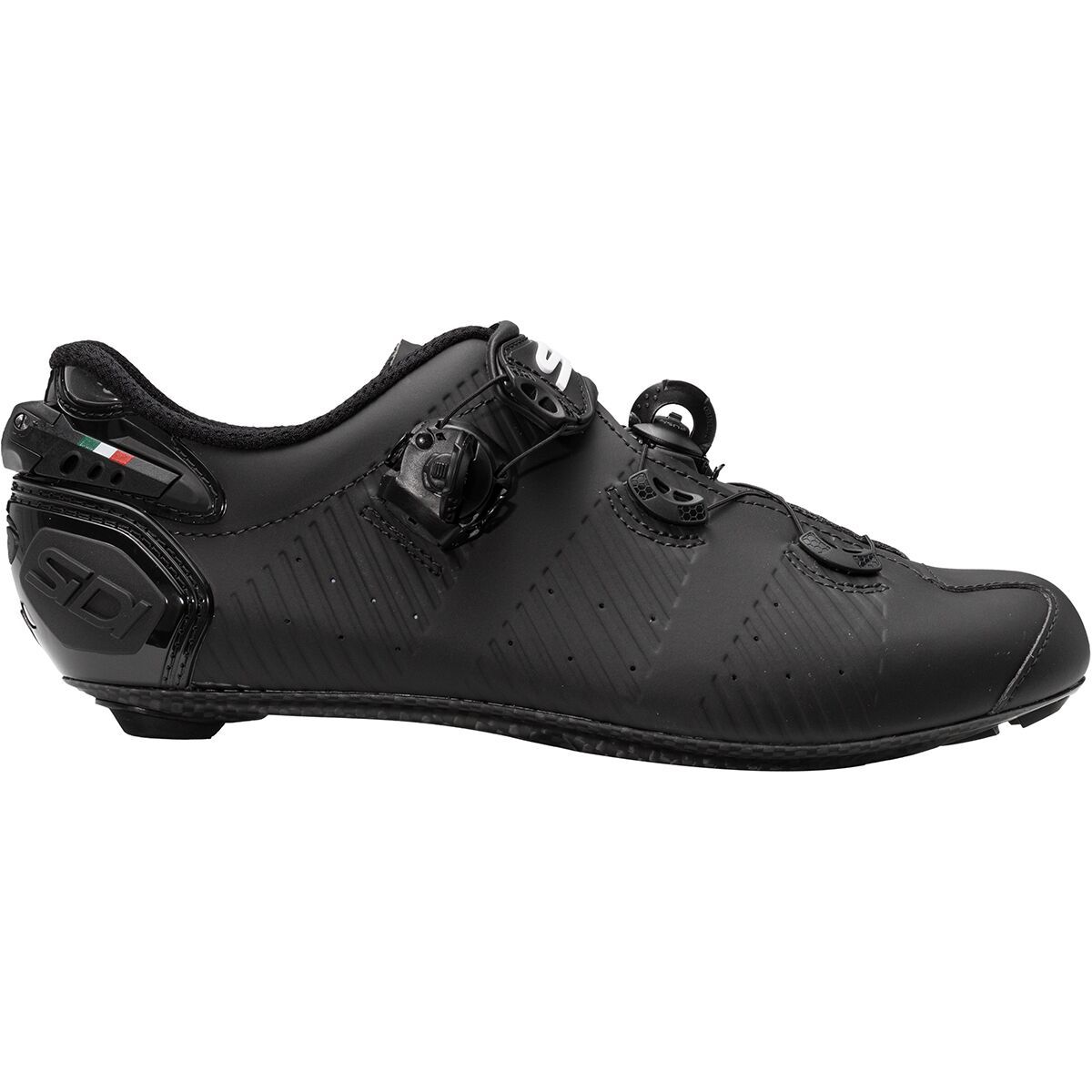 Sidi Wire 2S Road Shoe - Men's Black, 44.5