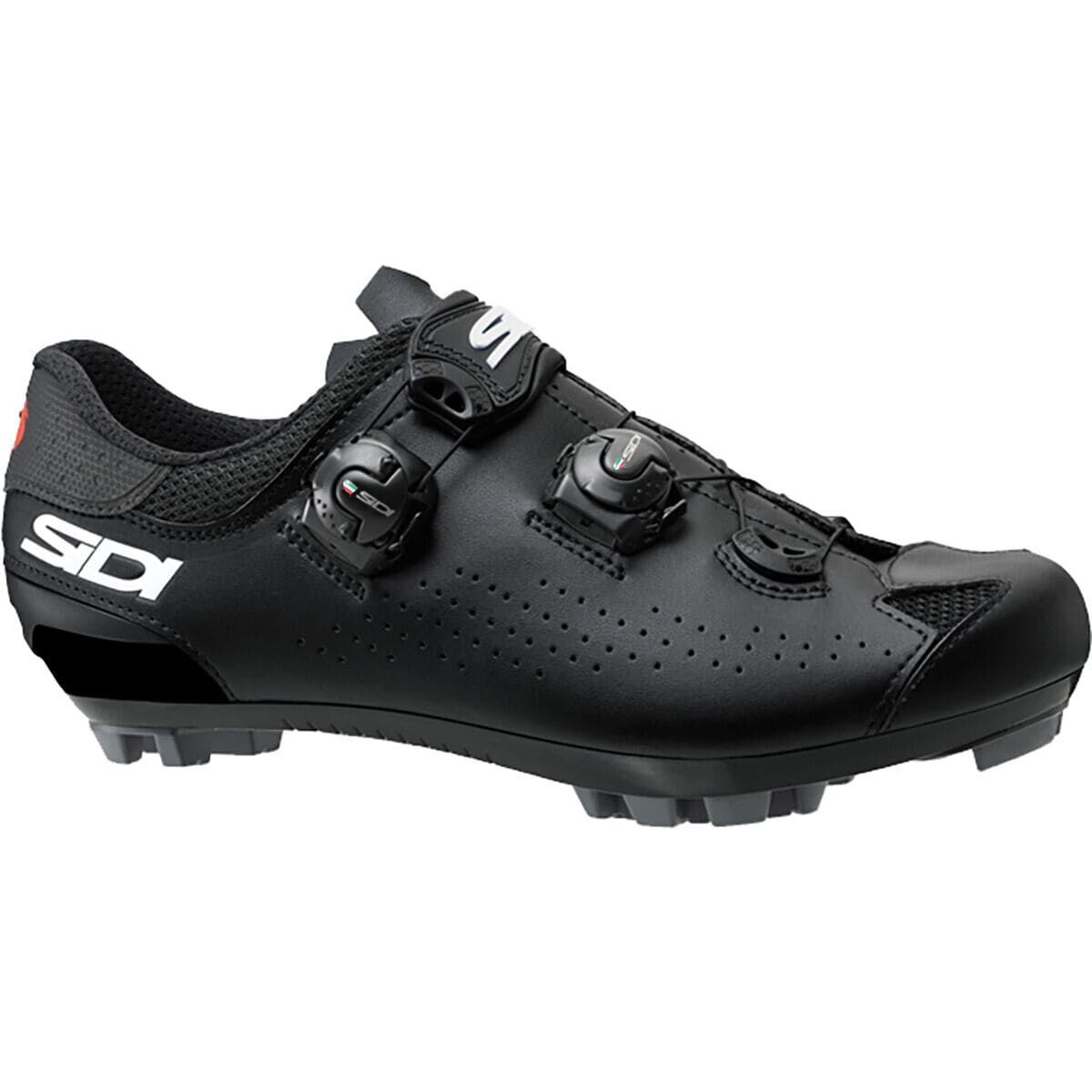 Image of Sidi Eagle 10 Mountain Clipless Shoes - Men's Black/Black, 43.0