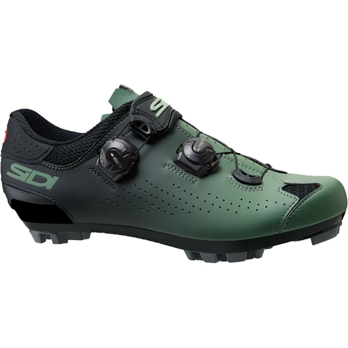 Sidi Eagle 10 Mountain Clipless Shoes - Men's Green/Black, 43.0