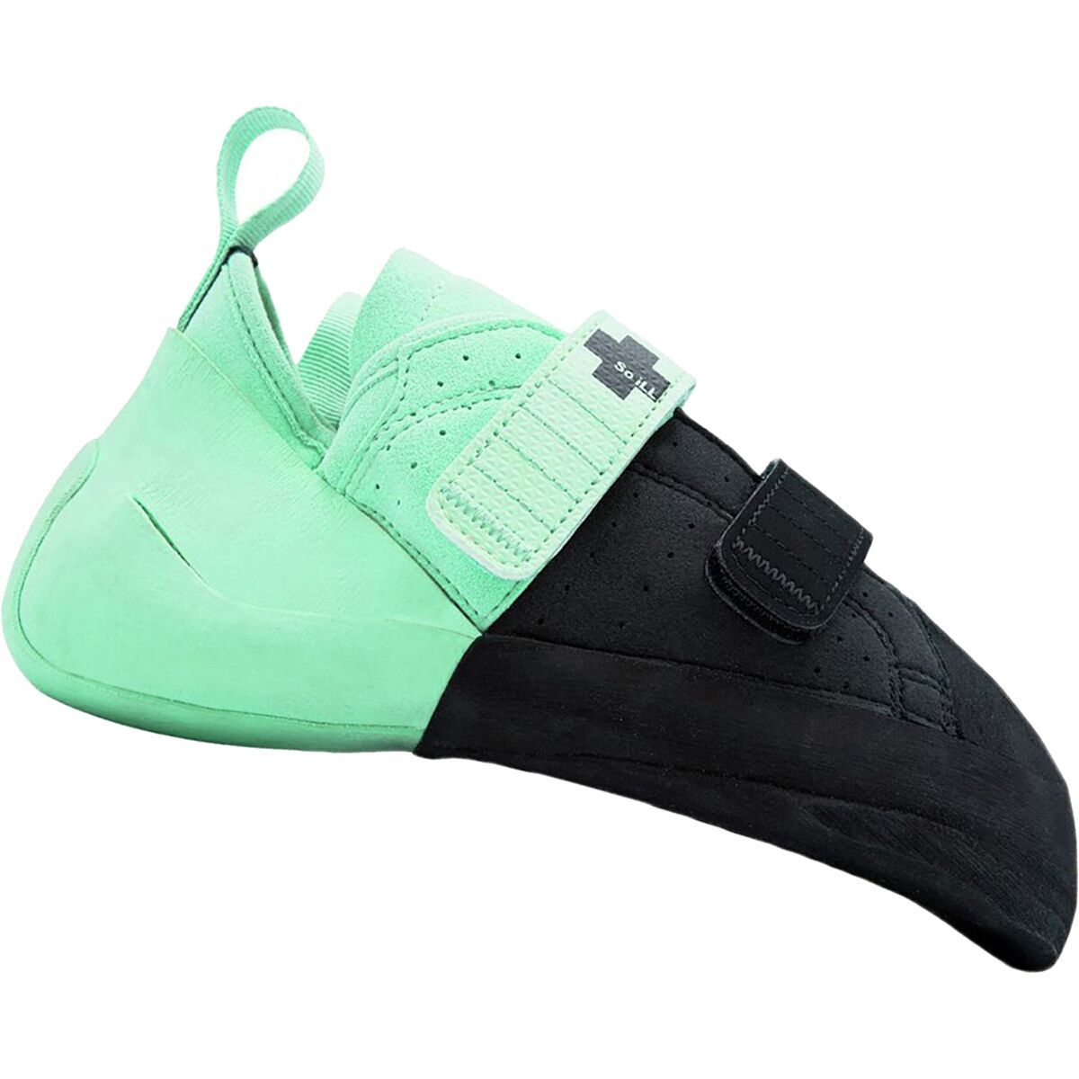 So iLL Street LV Climbing Shoe Black Seafoam, Mens 2.5/Womens 4.0