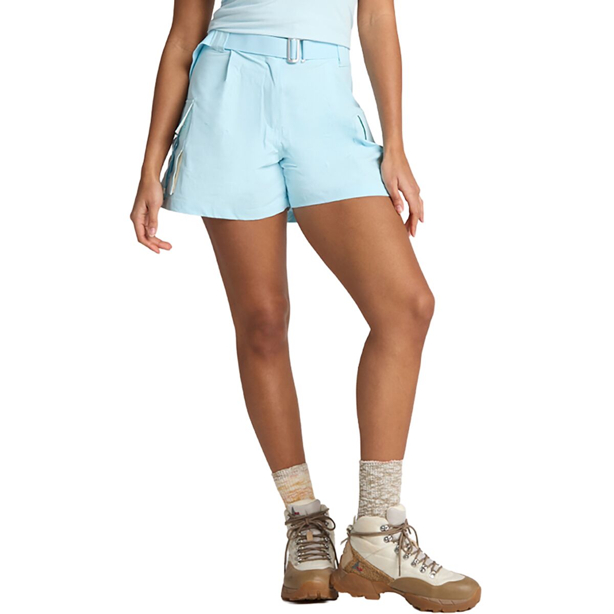 Image of Seniq Trailmix Cargo Short - Women's Mist, XL