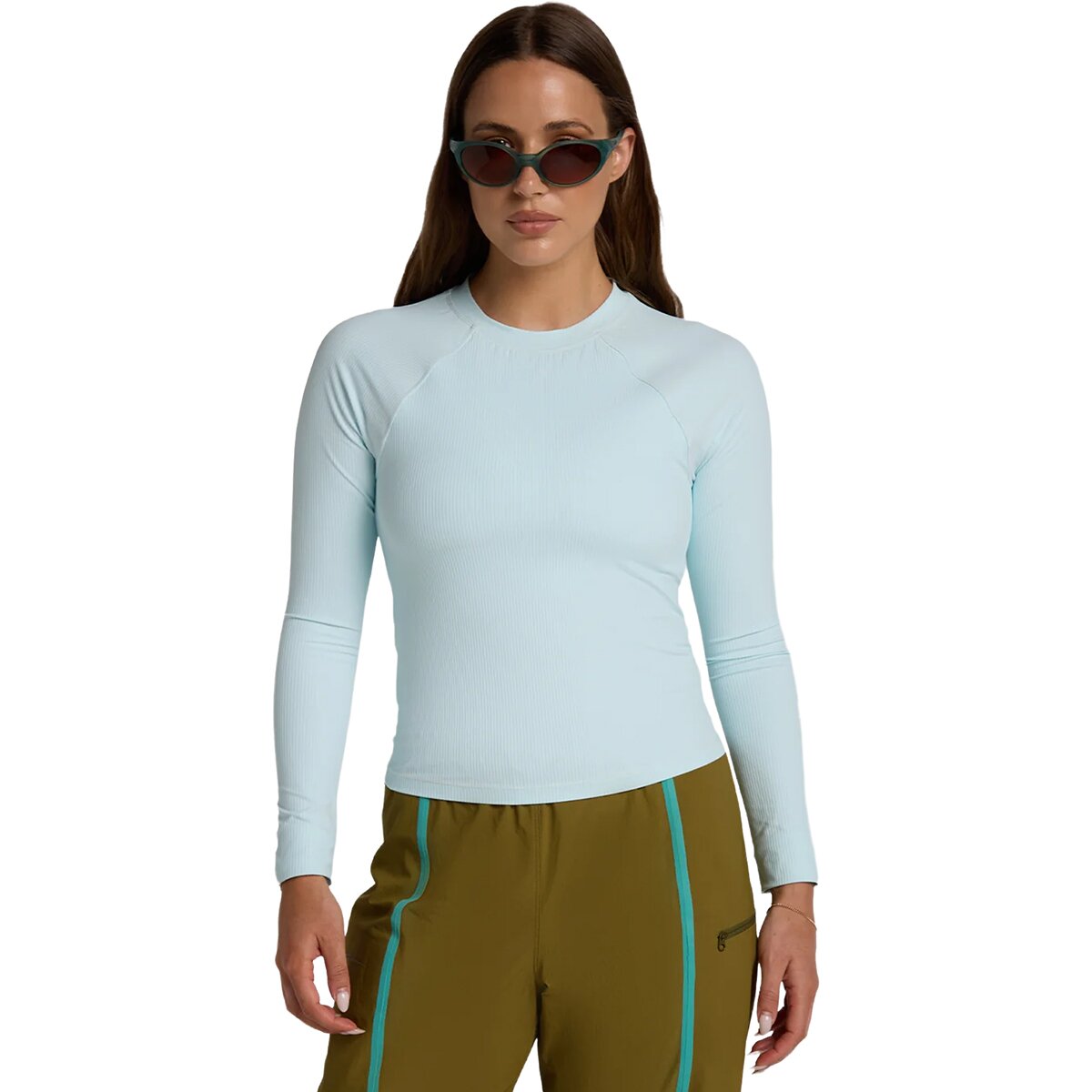 Image of Seniq Oasis UV Protect Long-Sleeve T-Shirt - Women's Alpine, S